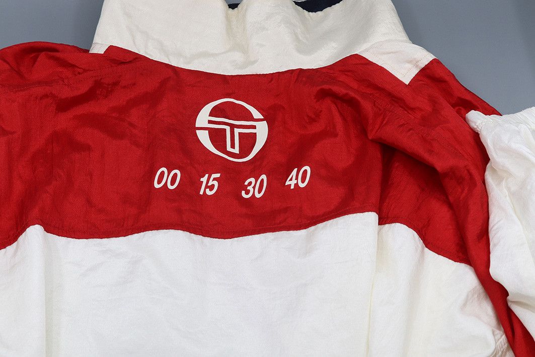 Sergio Tacchini Vintage Sergio Tacchini Windbreaker Jacket 90s Tennis Size US XL / EU 56 / 4 - 9 Thumbnail