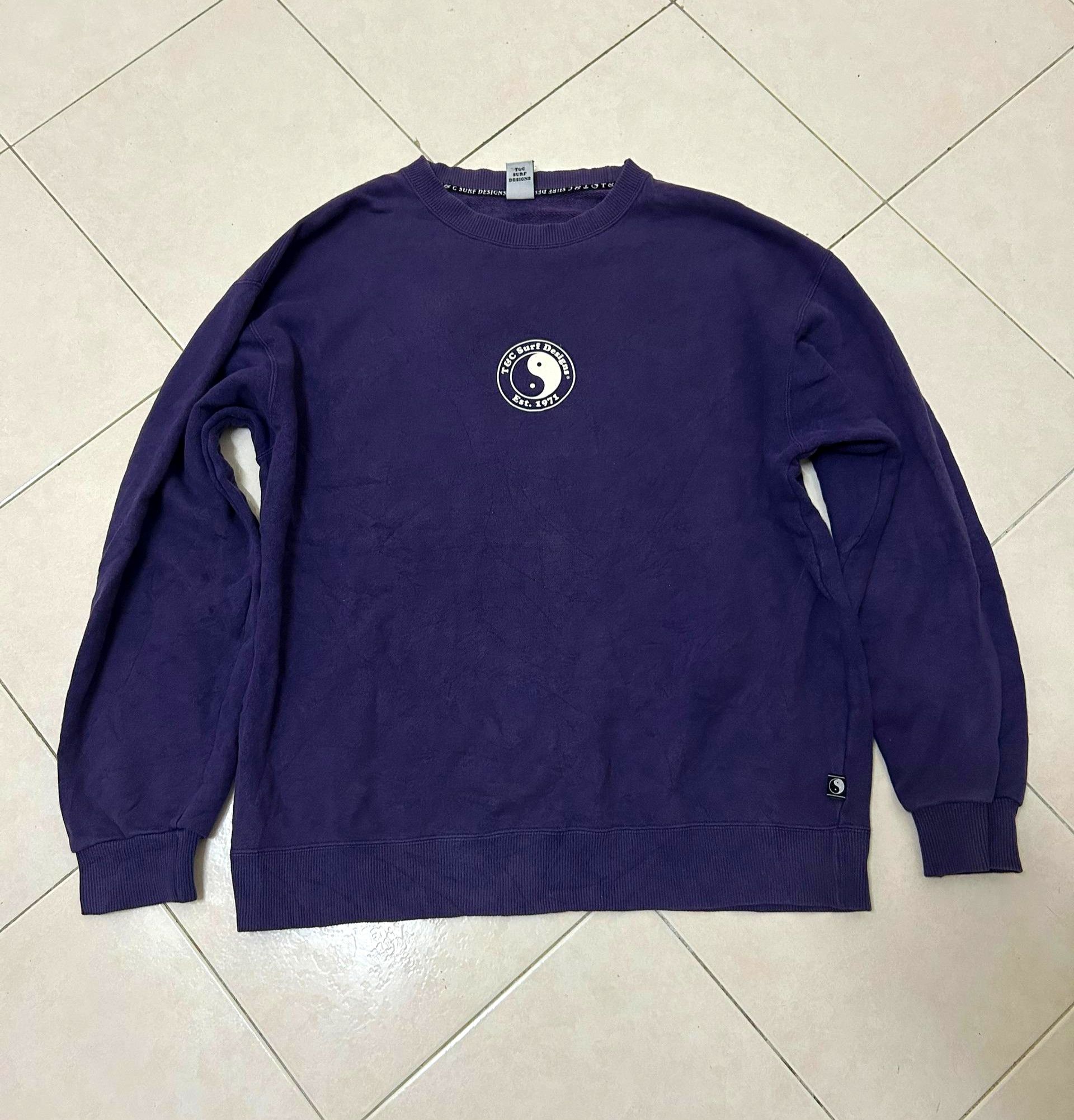 Sun Surf Vintage T&C Surf Design Rare Sweatshirts Size US L / EU 52-54 / 3 - 2 Thumbnail