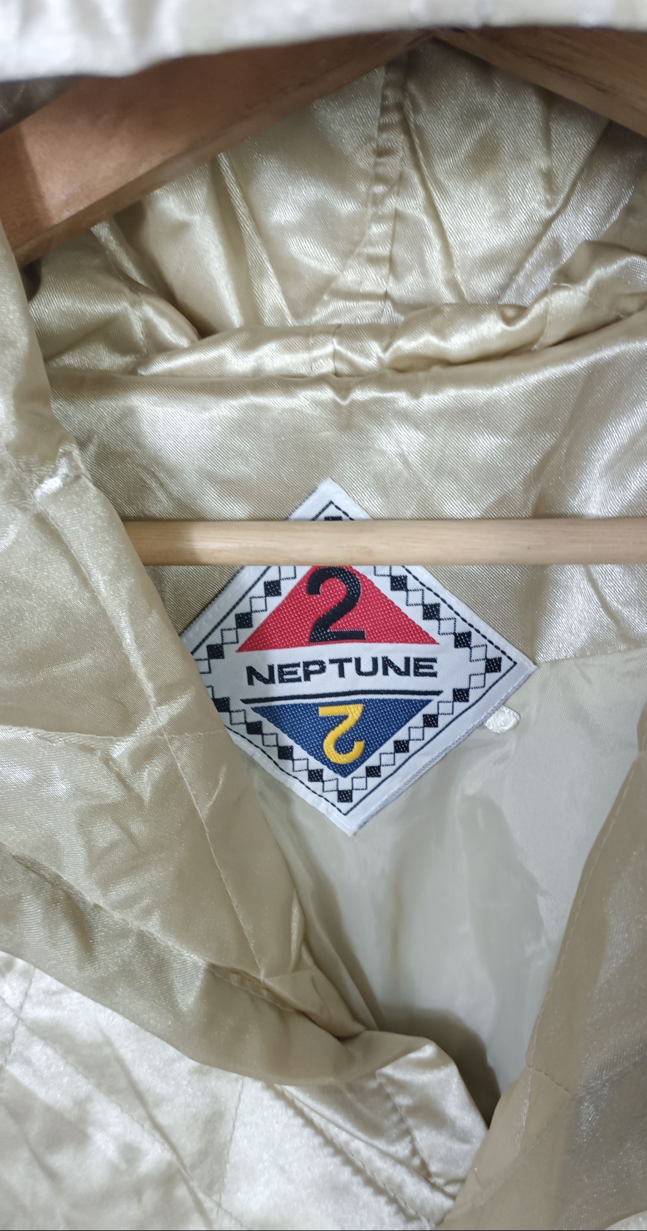 Japanese Brand × Vintage Neptune 2 South Wind Quilted Hoodie Jacket Size US XL / EU 56 / 4 - 6 Thumbnail