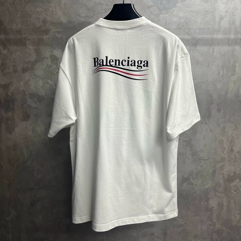 Balenciaga Balenciaga White Coke Printed Large Edition Short Sleeve T- Size US M / EU 48-50 / 2 - 5 Thumbnail