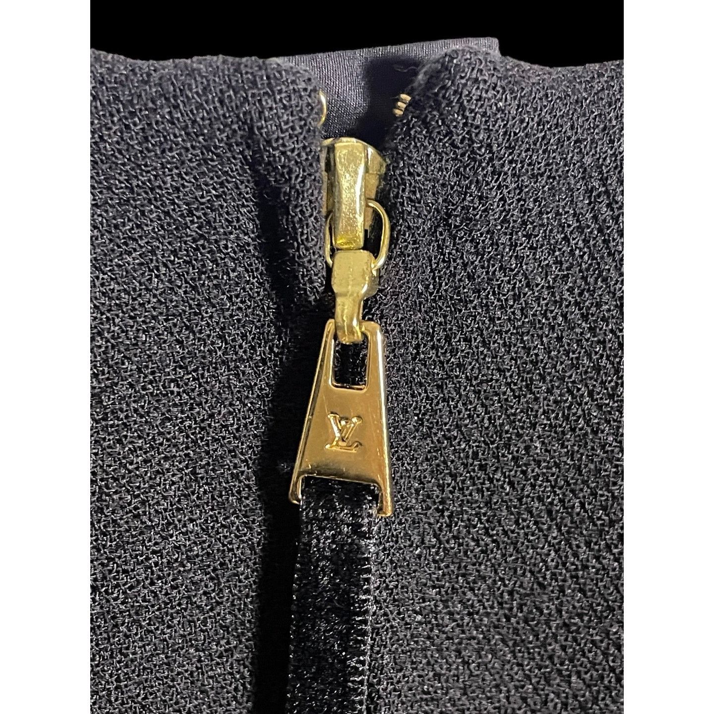 Louis Vuitton 2006 Louis Vuitton Black Wool and Silk Top By Marc Jacob Size XS / US 0-2 / IT 36-38 - 10 Thumbnail