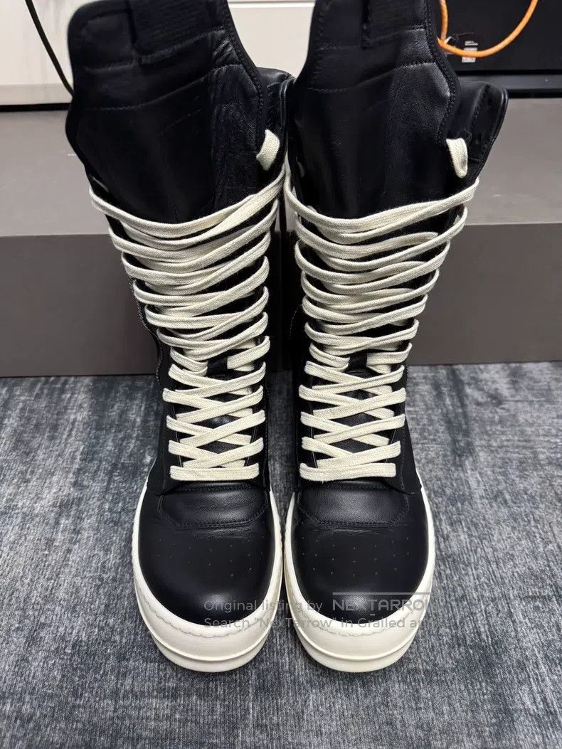 Rick Owens Rick Owens High-Top Knight Boots Size US 8.5 / IT 38.5 - 2 Thumbnail