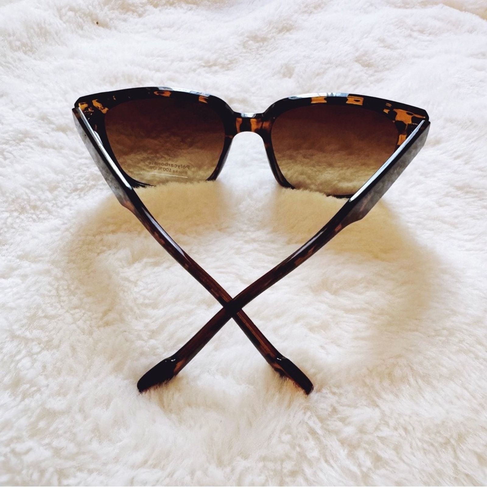 Other Octavia Tortoise Brown Oversized Chic Sunglasses Size ONE SIZE - 7 Thumbnail