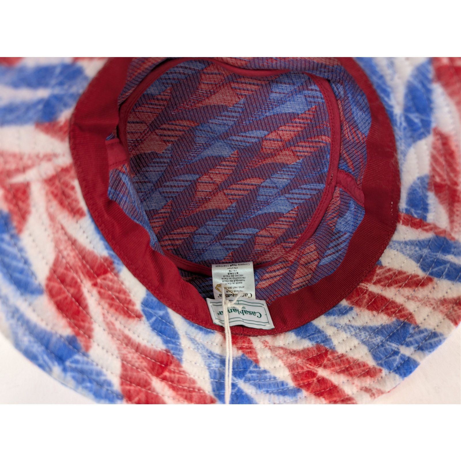 Casablanca o1rshd1 Size: M-L / Aviation Houndstooth Bucket Cap / Hat Size ONE SIZE - 12 Thumbnail