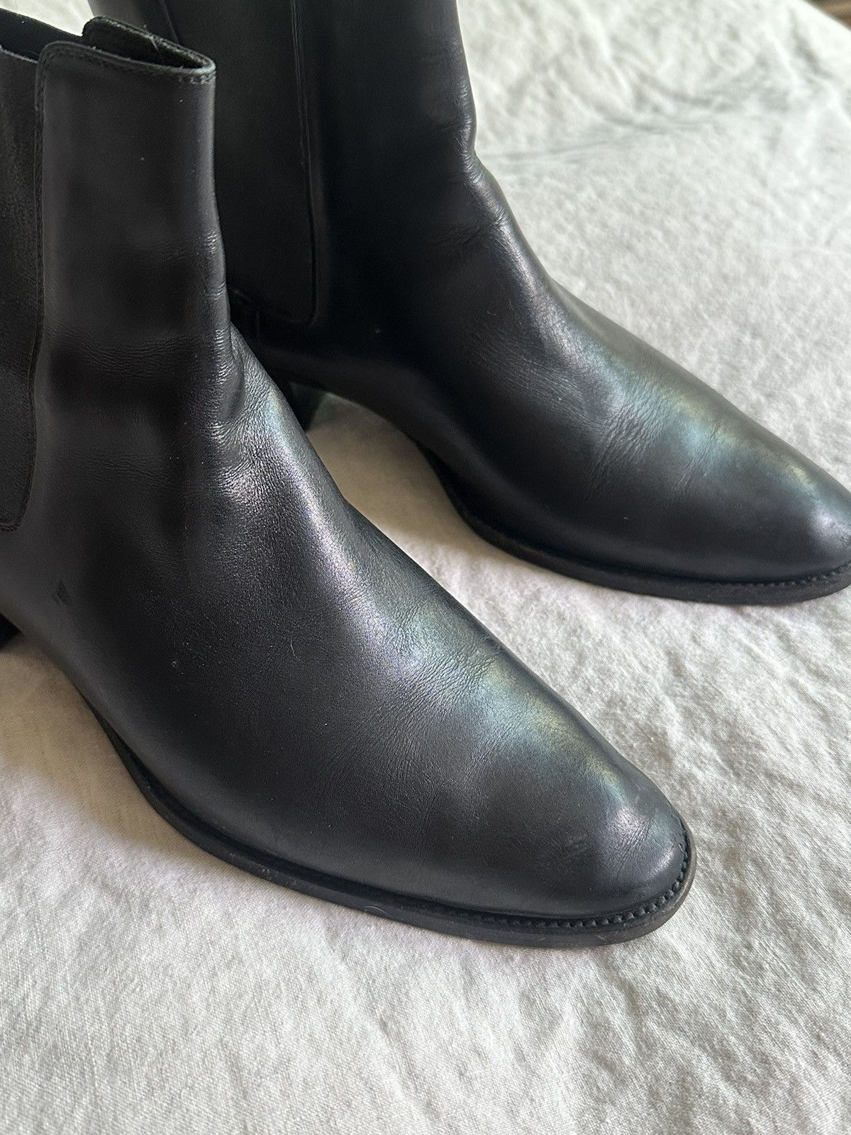 Yves Saint Laurent Hedi Slimane Saint Laurent Chelsea Boot Size US 6.5 / EU 39-40 - 3 Thumbnail