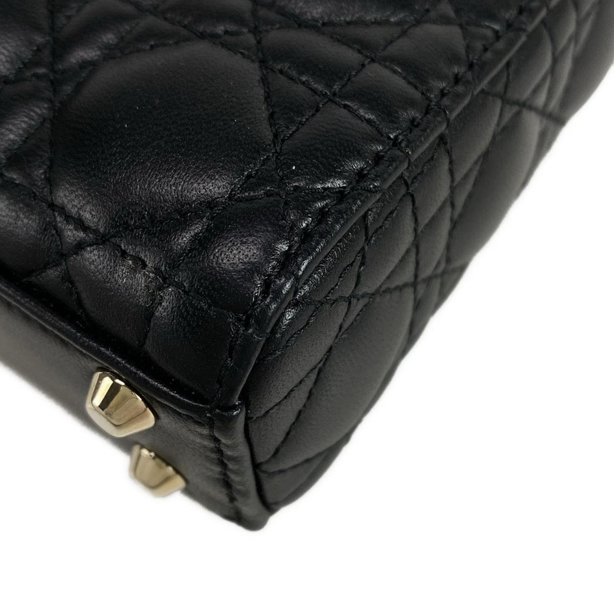 Dior DIOR Lady Dior Micro Bag Handbag Size ONE SIZE - 8 Thumbnail