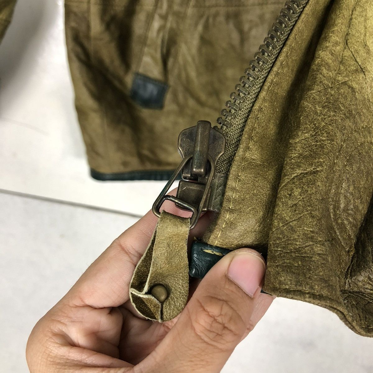 Japanese Brand 🔥VTG SHEEPSKIN LEATHER JACKET CION GINZA TOKYO ISSEY MIYAKE Size US M / EU 48-50 / 2 - 16 Thumbnail
