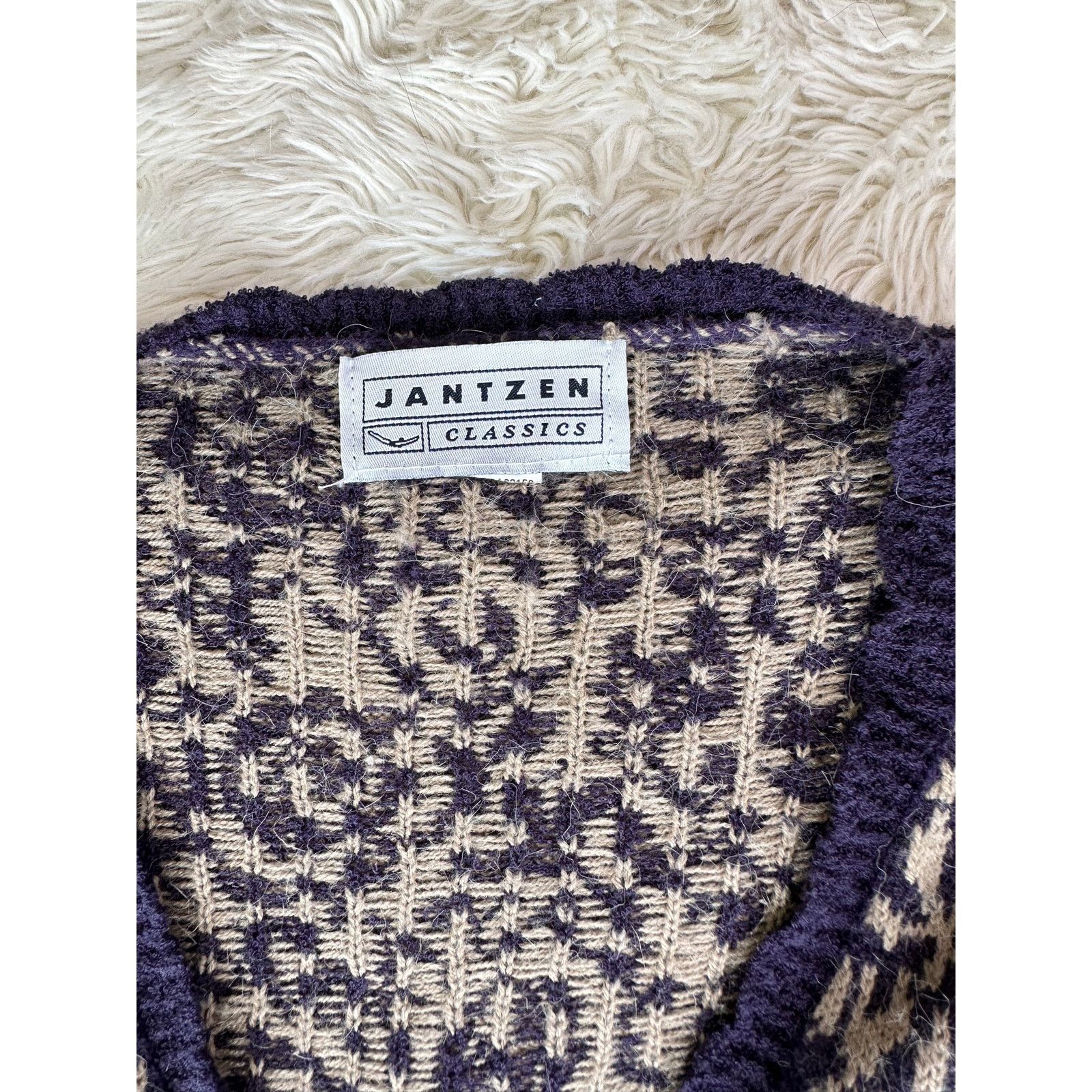 Jantzen Vintage Jantzen Floral Cardigan Size L / US 10 / IT 46 - 5 Thumbnail