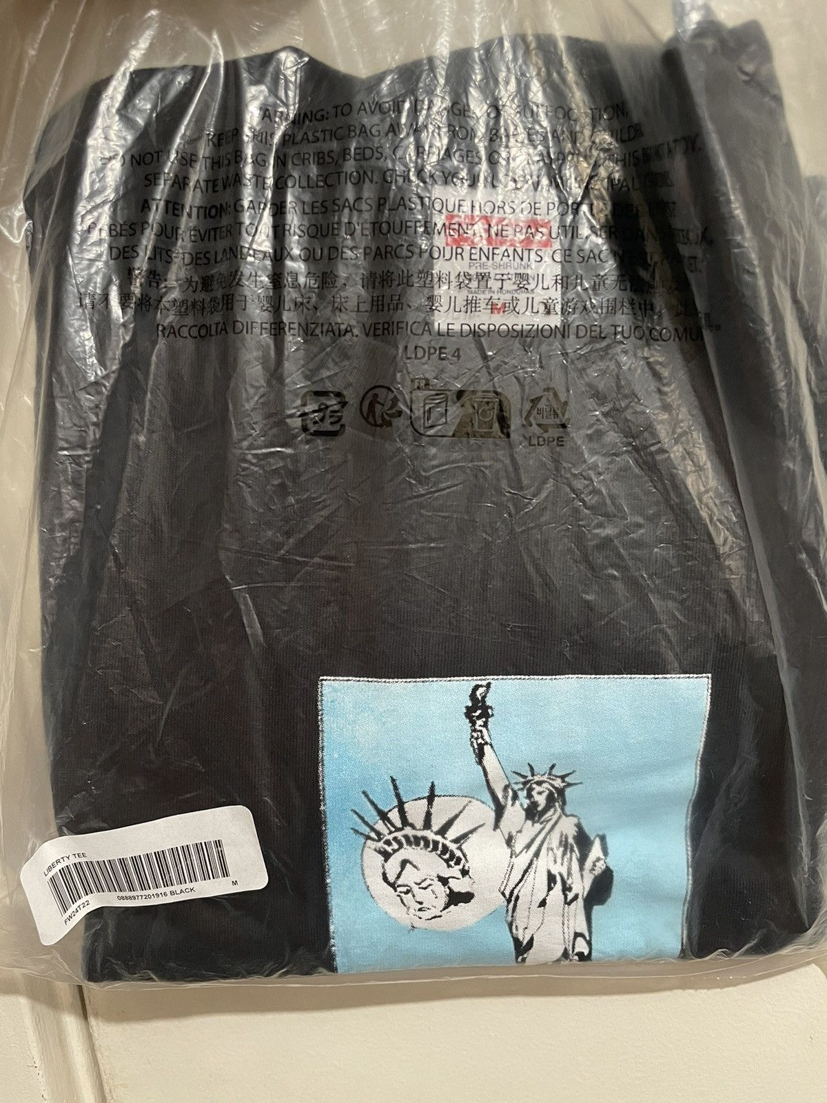 Supreme Supreme Liberty Tee FW24 Size US M / EU 48-50 / 2 - 1 Thumbnail
