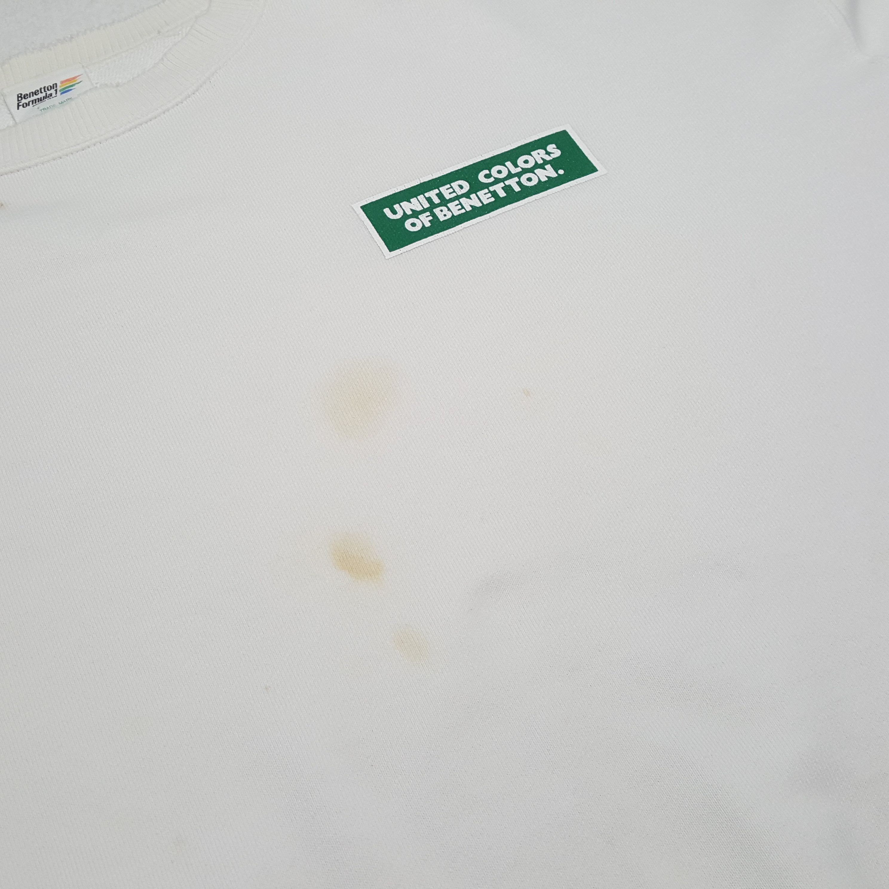 Benetton Benetton Formula 1 Racing Team Sweatshirt C298N29 Size US XXL / EU 58 / 5 - 8 Thumbnail