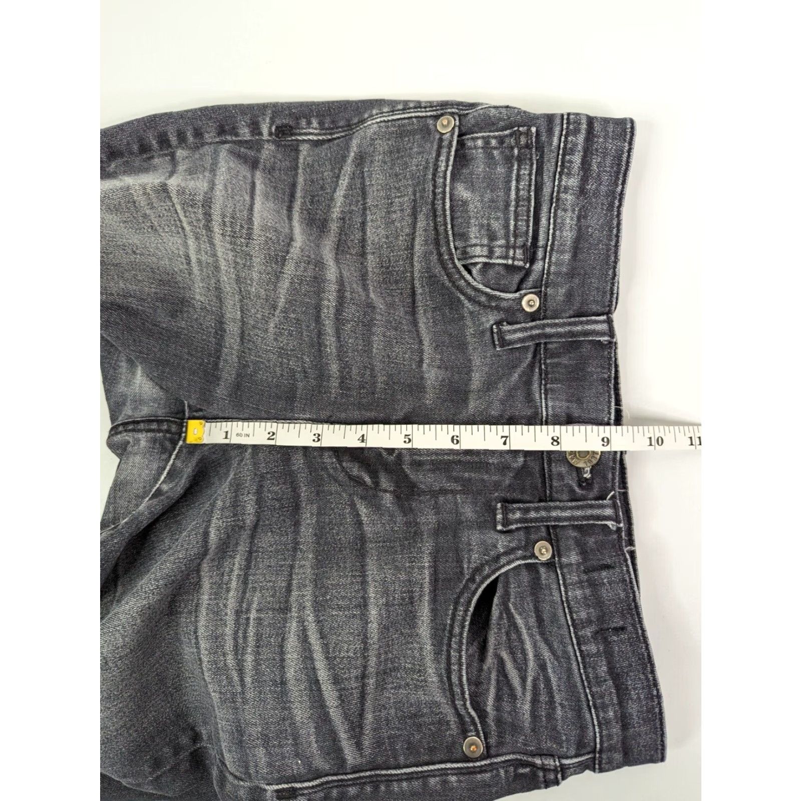 Madewell Madewell Jeans Skinny High Rise Kincaid Wash Black Size 31 in. Womens Size 24" / US 00 / IT 34 - 7 Thumbnail