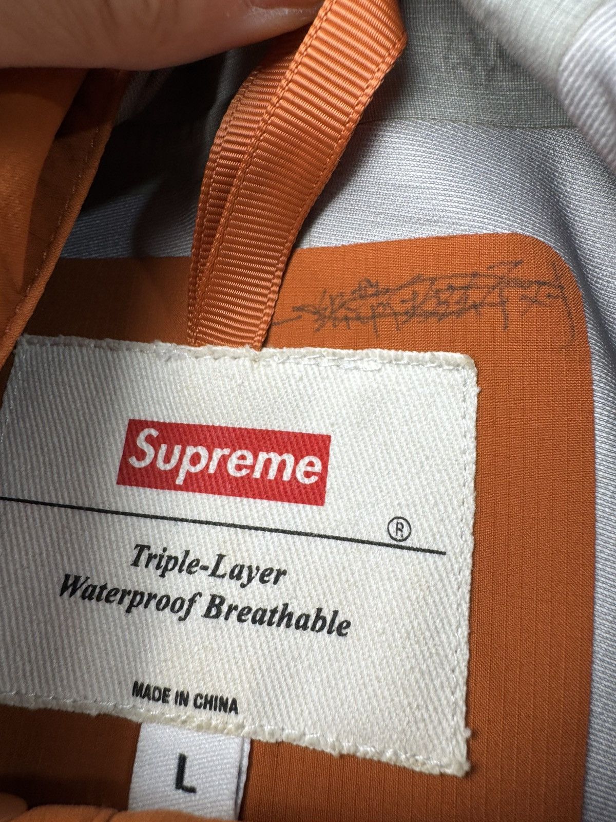 Supreme Taped seam anorak Size US L / EU 52-54 / 3 - 5 Thumbnail