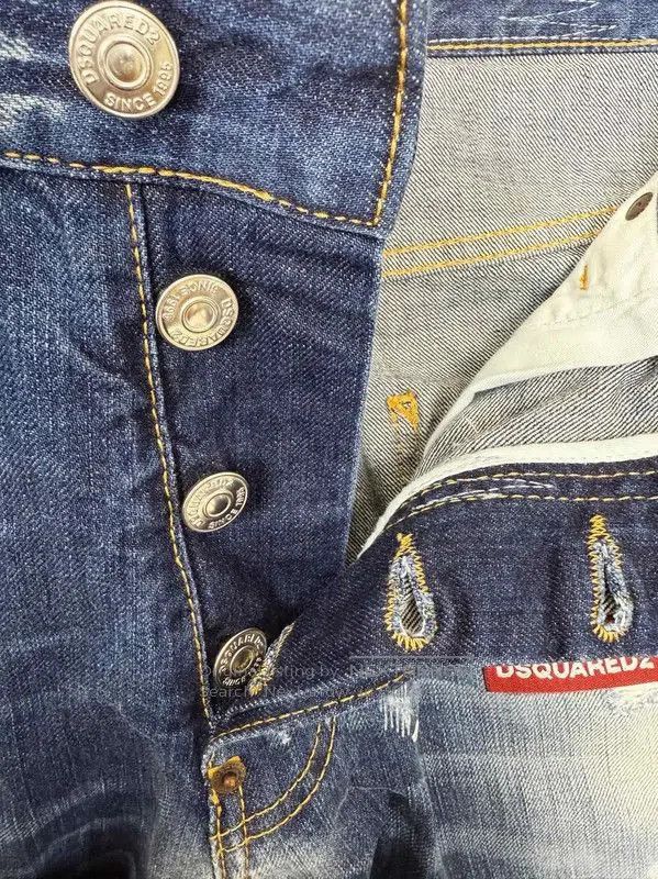 Dsquared2 DSQUARED2 Men's Casual Blue Denim Pants . Size US 34 / EU 50 - 8 Thumbnail