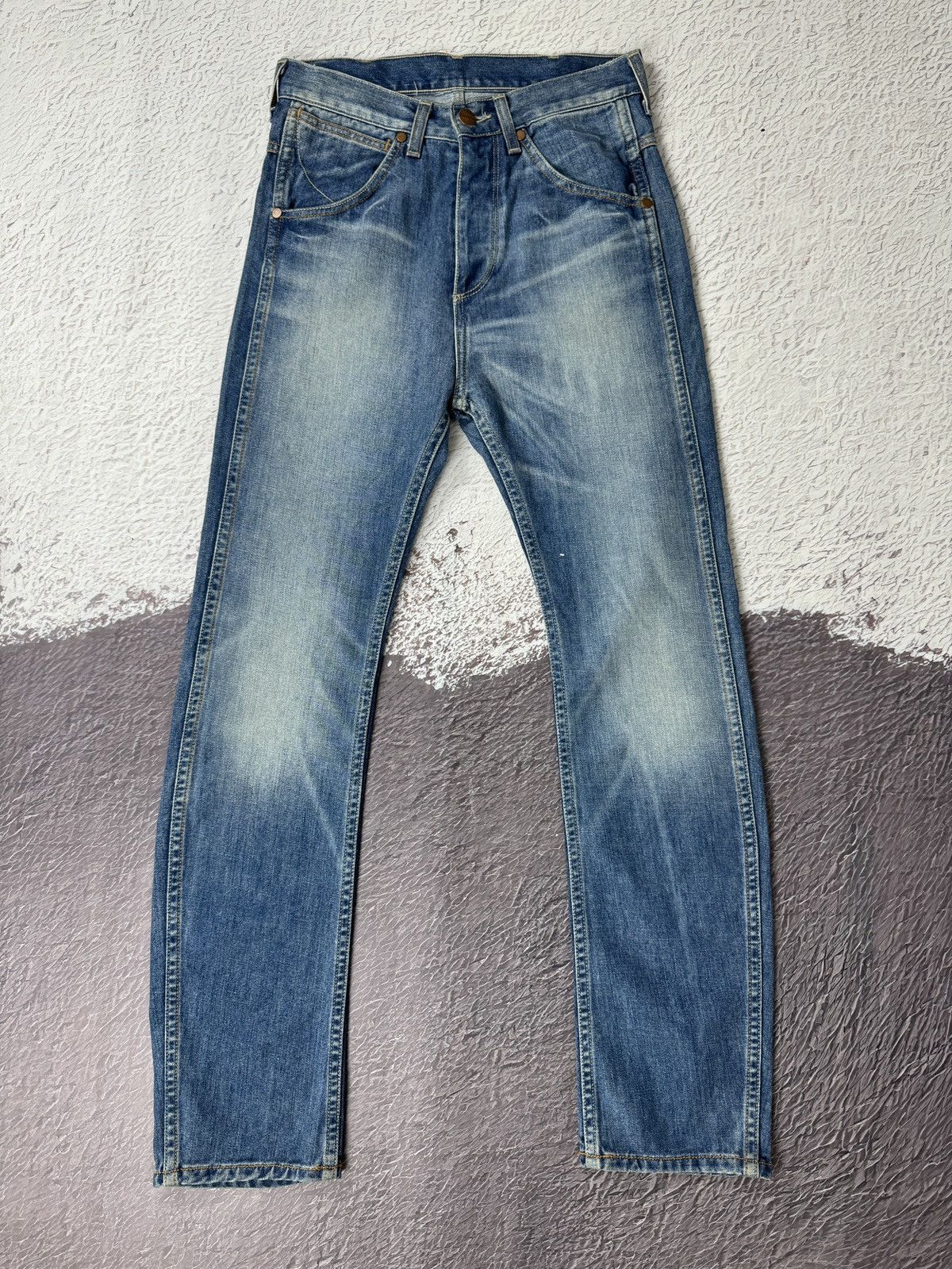 Vintage Wrangler Shaft jeans vintage banana tapered style Size US 28 / EU 44 - 3 Thumbnail