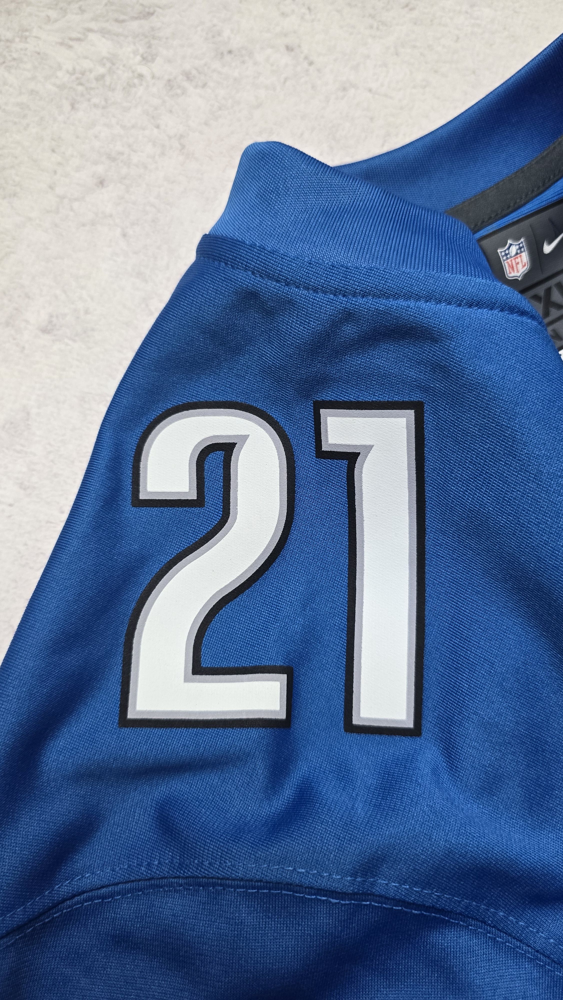 Nike Reggie Bush #21 Detroit Lions Nike On Field NFL Jersey Size US XL / EU 56 / 4 - 7 Thumbnail