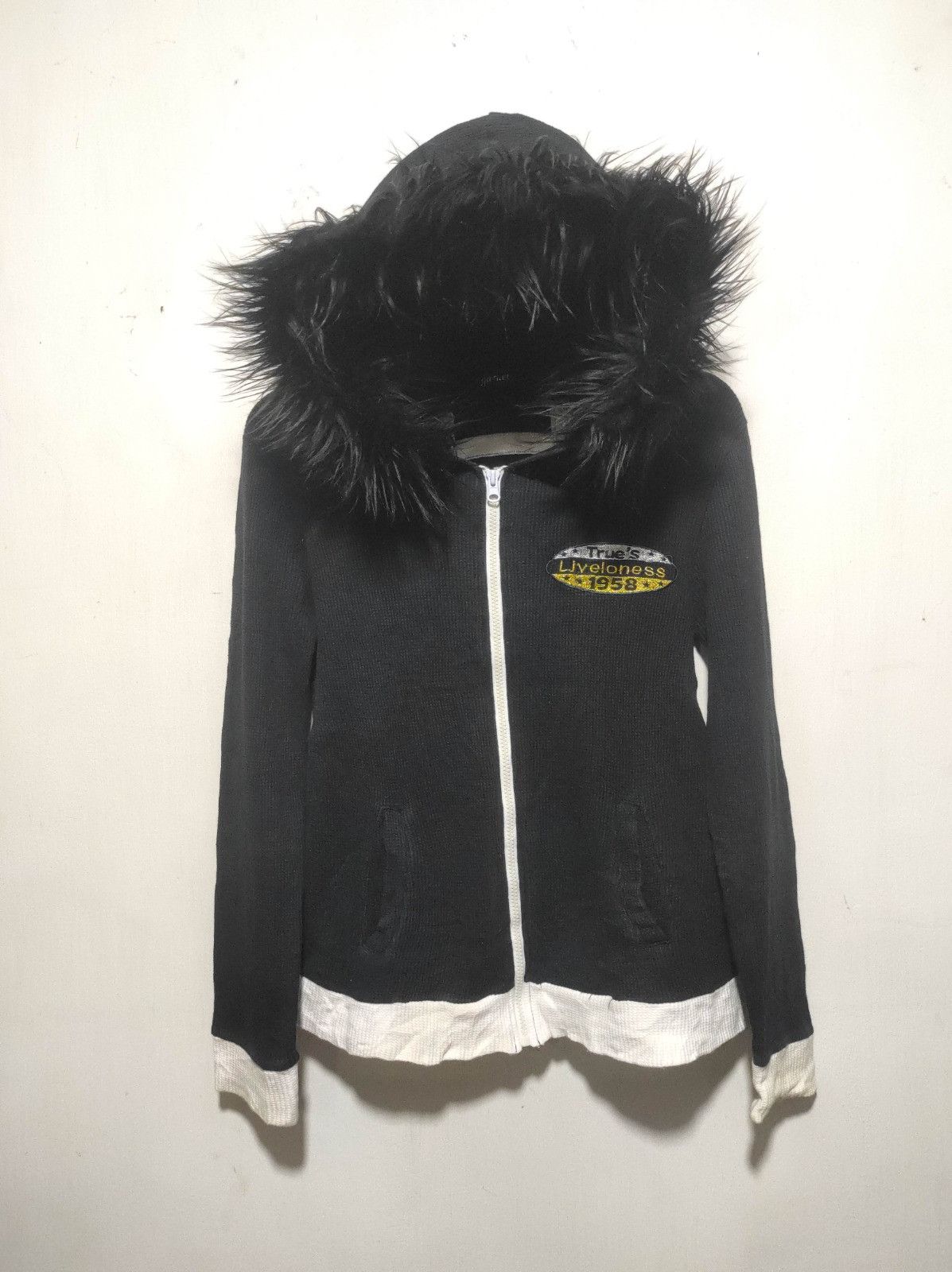 Japanese Brand Garnet wafel zip fur hoodie LGB style Size US S / EU 44-46 / 1 - 3 Thumbnail