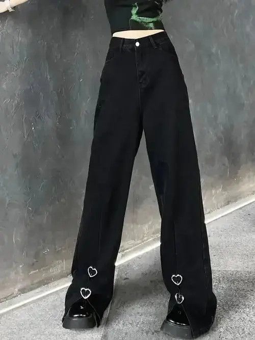 Japanese Brand Loose Lady Chic Streetwear Pants Size 30" / US 8 / IT 44 - 2 Thumbnail