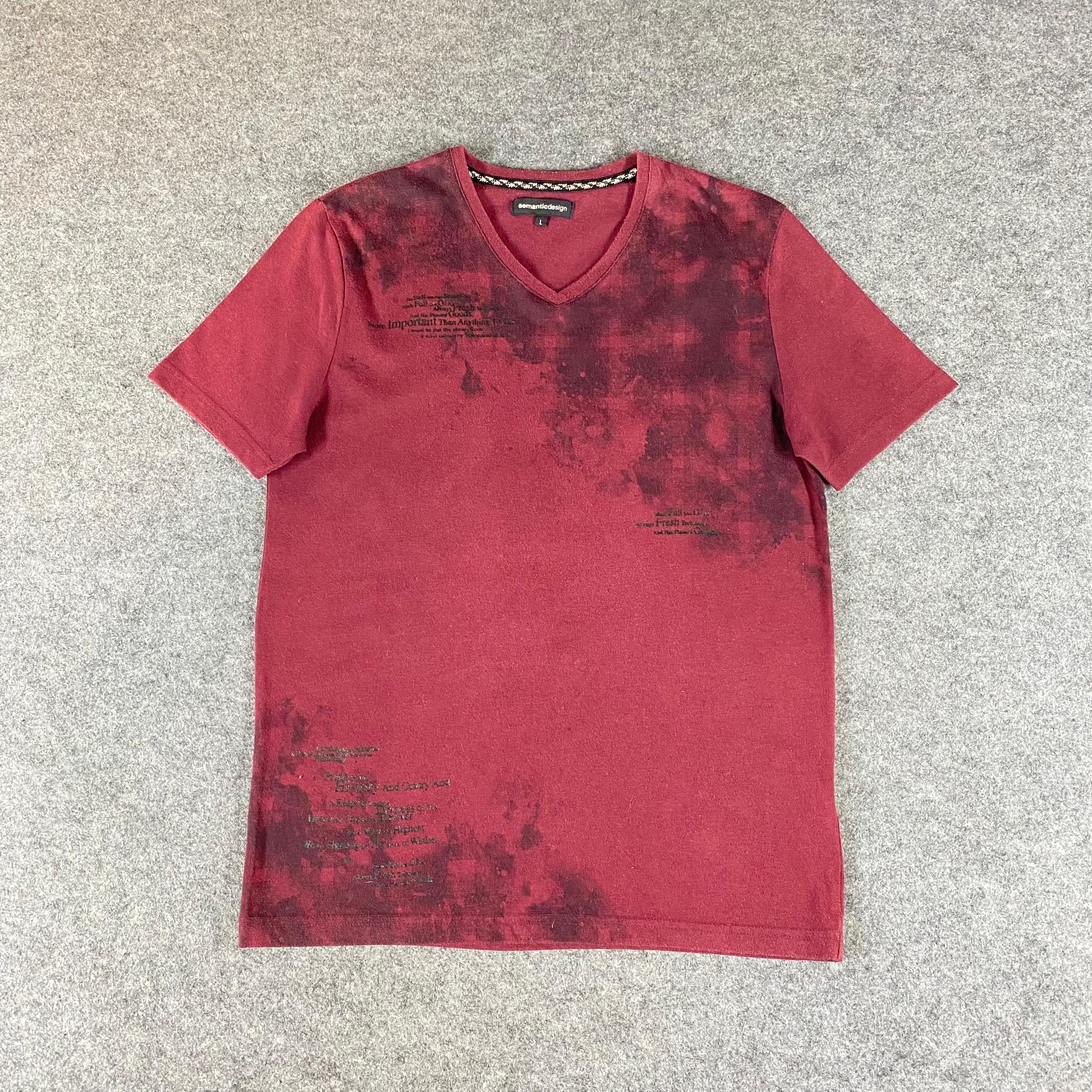 semanticdesign Vintage Semantic Design Streetwear Tshirt Size US L / EU 52-54 / 3 - 1 Thumbnail