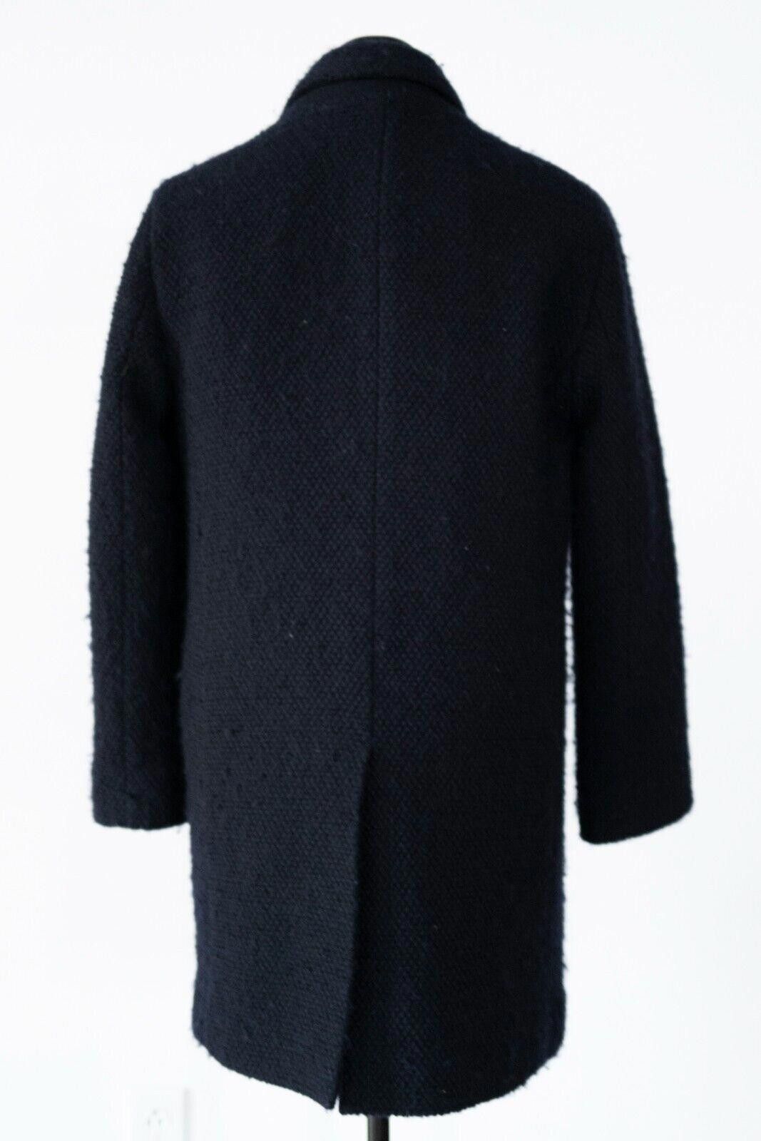 Blue Blue Japan Arigato Mohair Pure Indigo Long Coat Sz. S Size S / US 4 / IT 40 - 3 Thumbnail