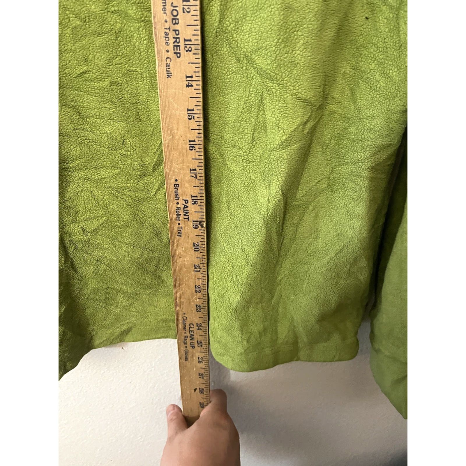 Calvin Klein Calvin Klein Sweater Women Large Green Fleece Performance Full Zip Jacket Size L / US 10 / IT 46 - 4 Thumbnail