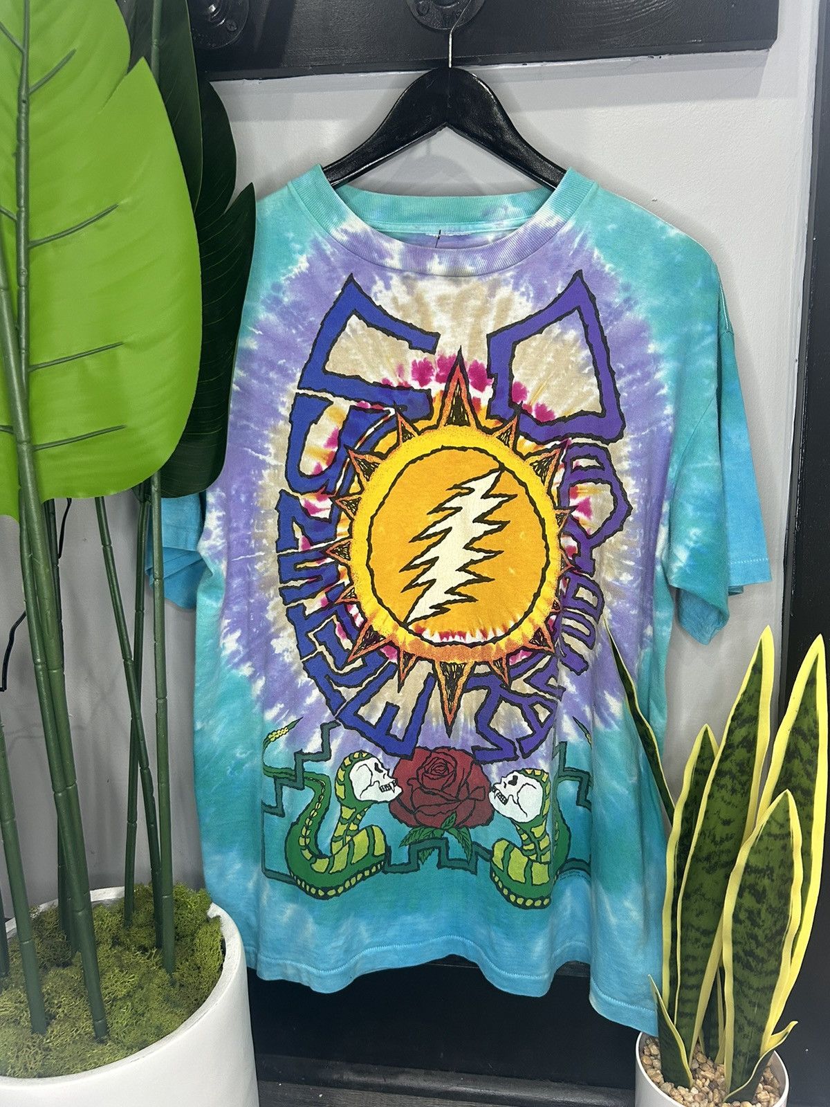 Band Tees × Vintage Vintage Grateful Dead Band Shirt Size US XL / EU 56 / 4 - 1 Thumbnail