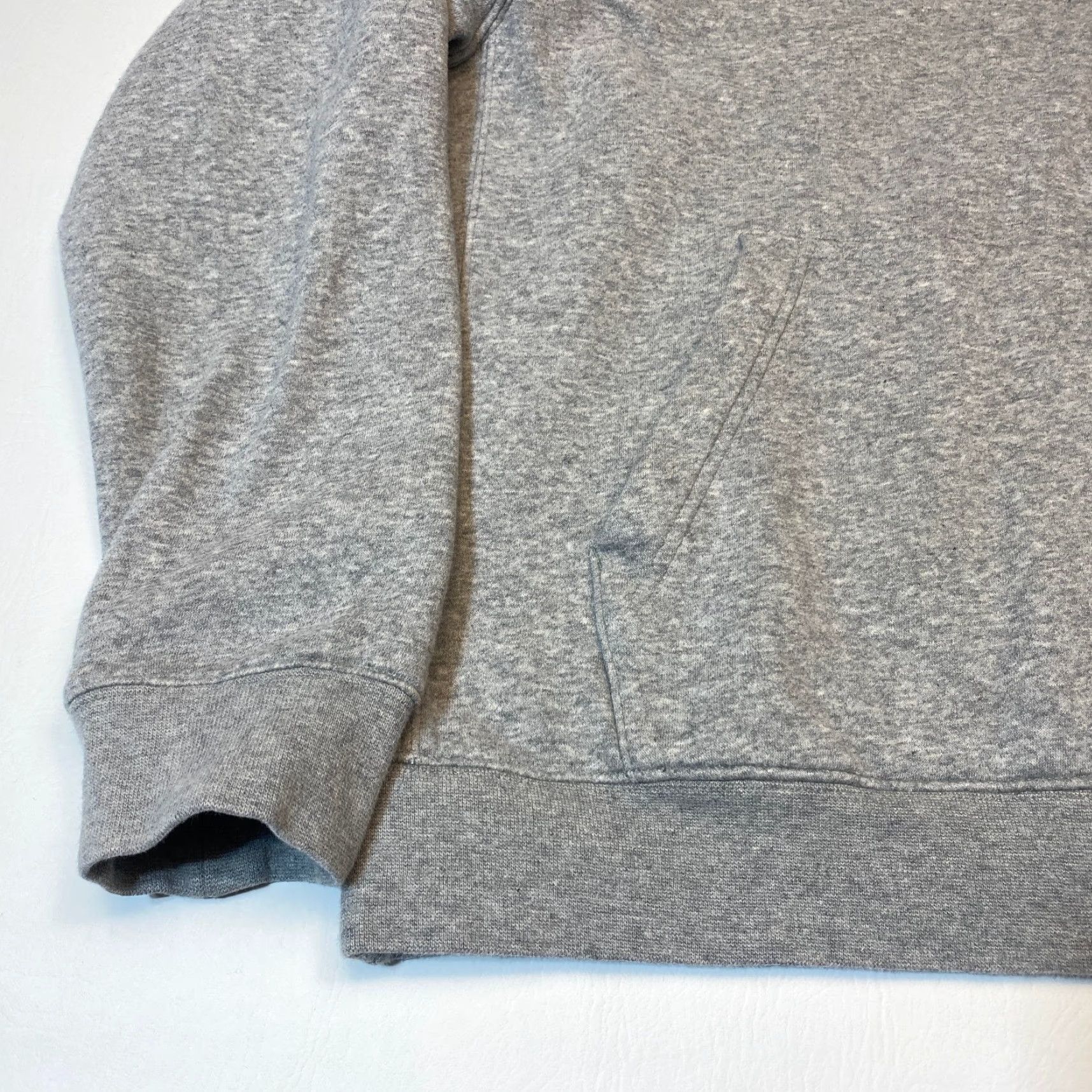 Nike Nike Collarless Fleece Sweatshirt M Men's Medium Light Heather Grey Pullover Embroidered Logo Pockets Nike Sportswear Casual Sportswear Size US M / EU 48-50 / 2 - 2 Thumbnail