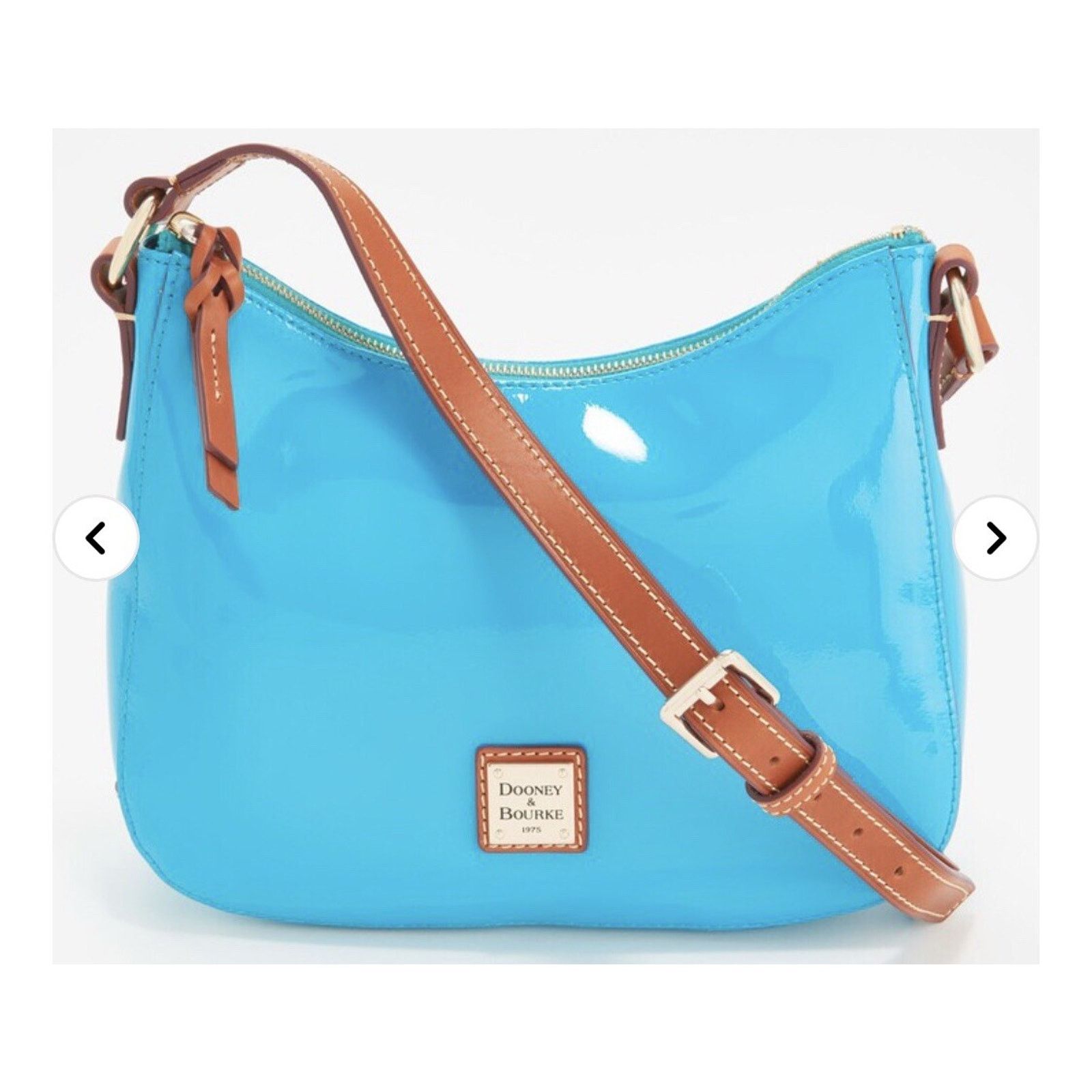 Dooney & Bourke Dooney & Bourke Patent Leather Small Kiley Crossbody B000543 Size ONE SIZE - 1 Thumbnail
