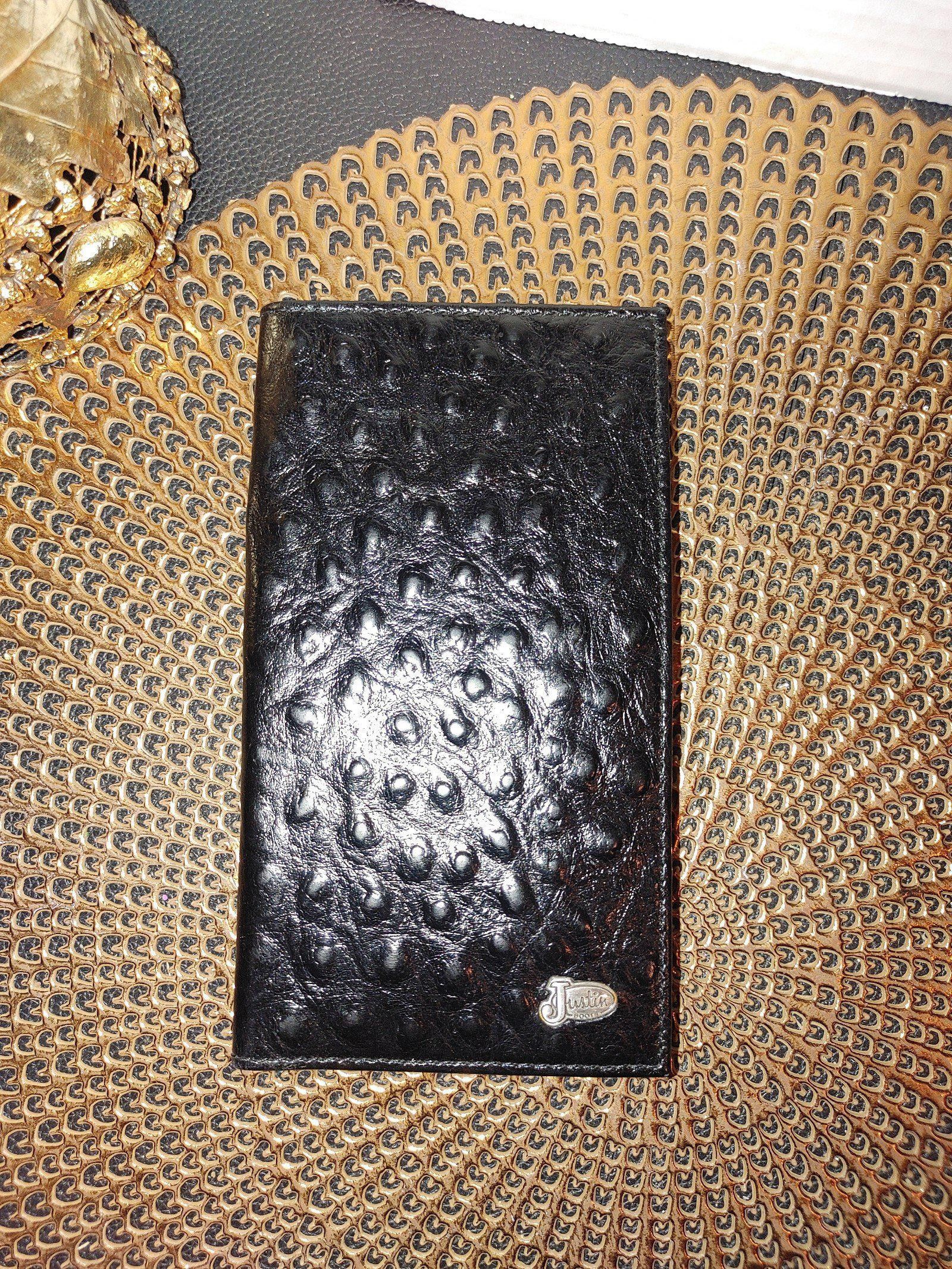 Justin Boots Justin Boots Ostrich Leather Wallet Size ONE SIZE - 1 Thumbnail