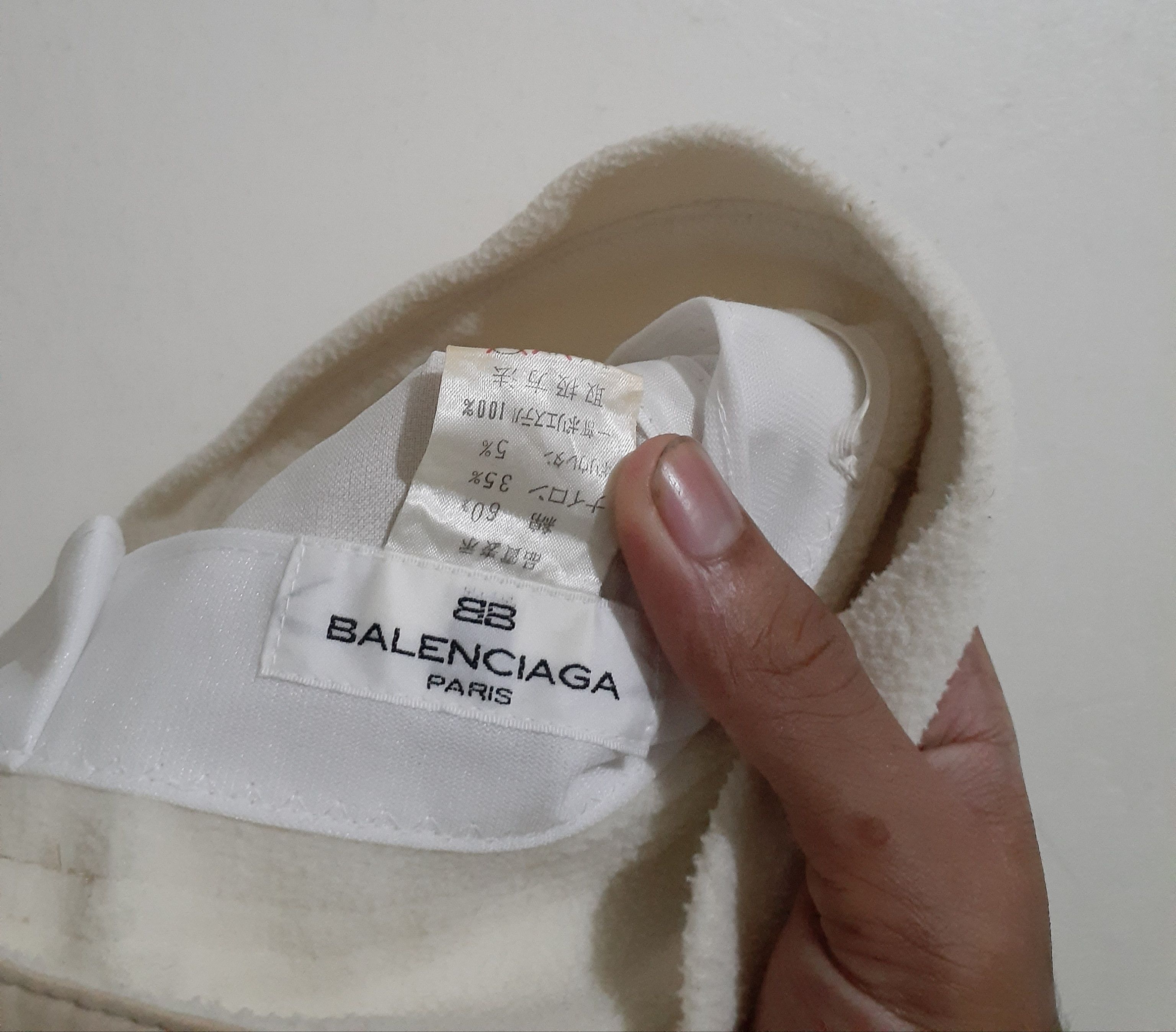 Balenciaga × Vintage Vintage Balenciaga BB Logo Archival Bucket Hat Size ONE SIZE - 6 Thumbnail