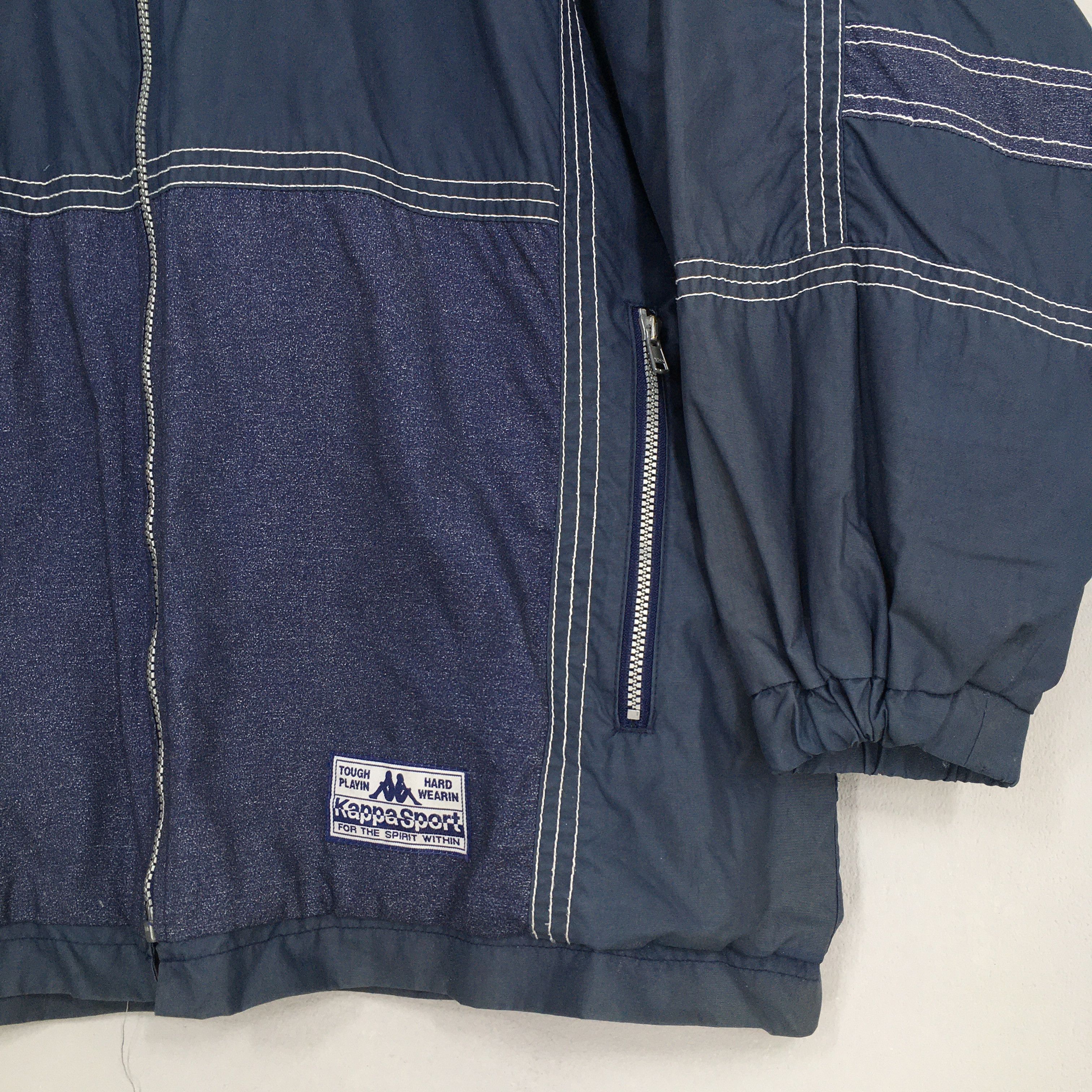 Kappa Vintage 90's Kappa Windbreaker Jacket Large Size US L / EU 52-54 / 3 - 3 Thumbnail