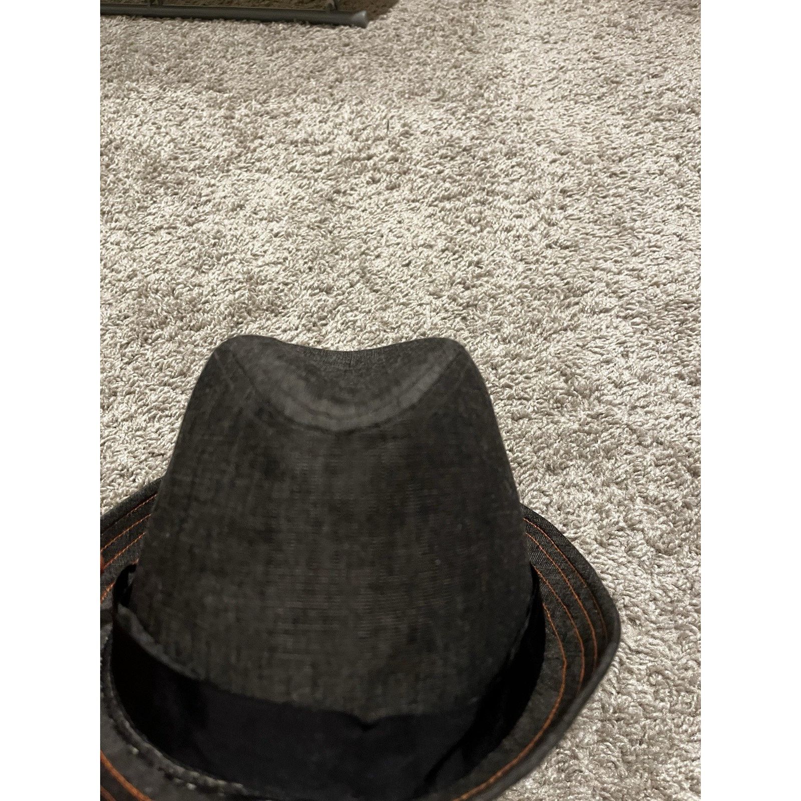 Goorin Bros. Goorin Bros Denim Fedora Hat Medium Gray Trilby Mens NWT Size ONE SIZE - 8 Thumbnail