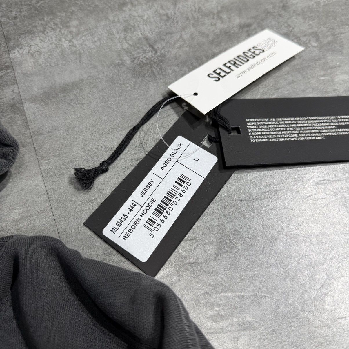 Represent Clo. Represent Reborn Hoodie Aged Black Size US L / EU 52-54 / 3 - 6 Thumbnail