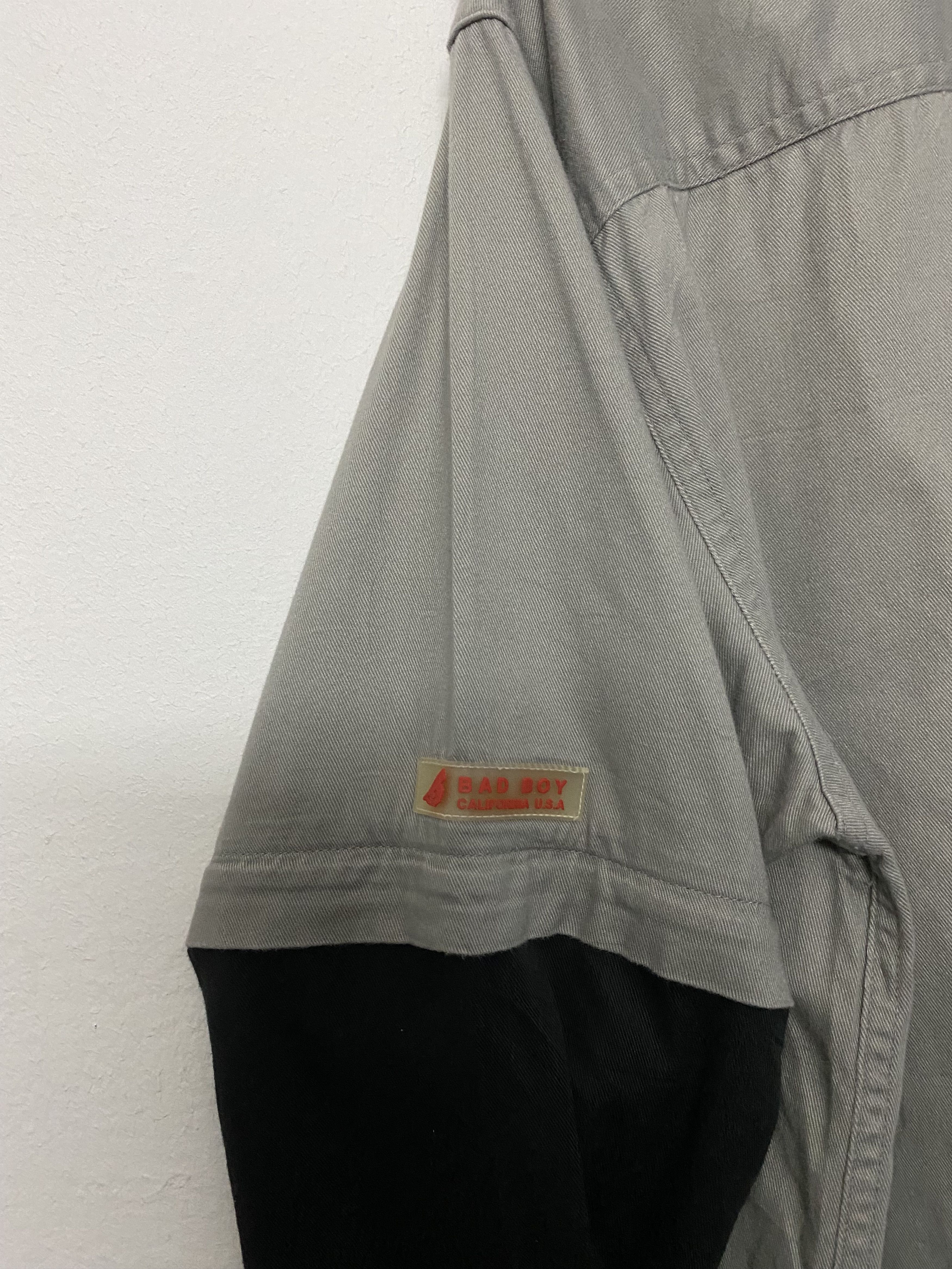 Vintage Vintage Bad Boy California Work Shirt Double Sleeve Style Size US M / EU 48-50 / 2 - 7 Thumbnail