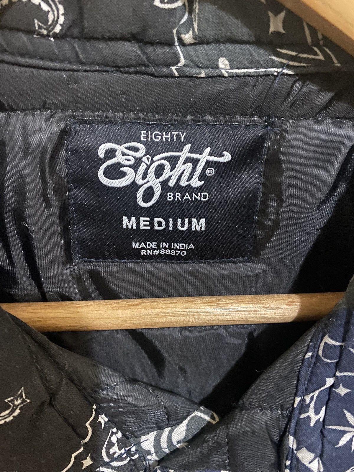 Eighty Eight Vintage bomber jacket crip blue (sz-M) 100% Authentic Size US M / EU 48-50 / 2 - 3 Thumbnail