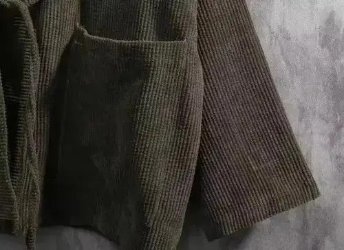 Japanese Brand Japanese corduroy kimono cardigan loose jacket Size US M / EU 48-50 / 2 - 2 Thumbnail