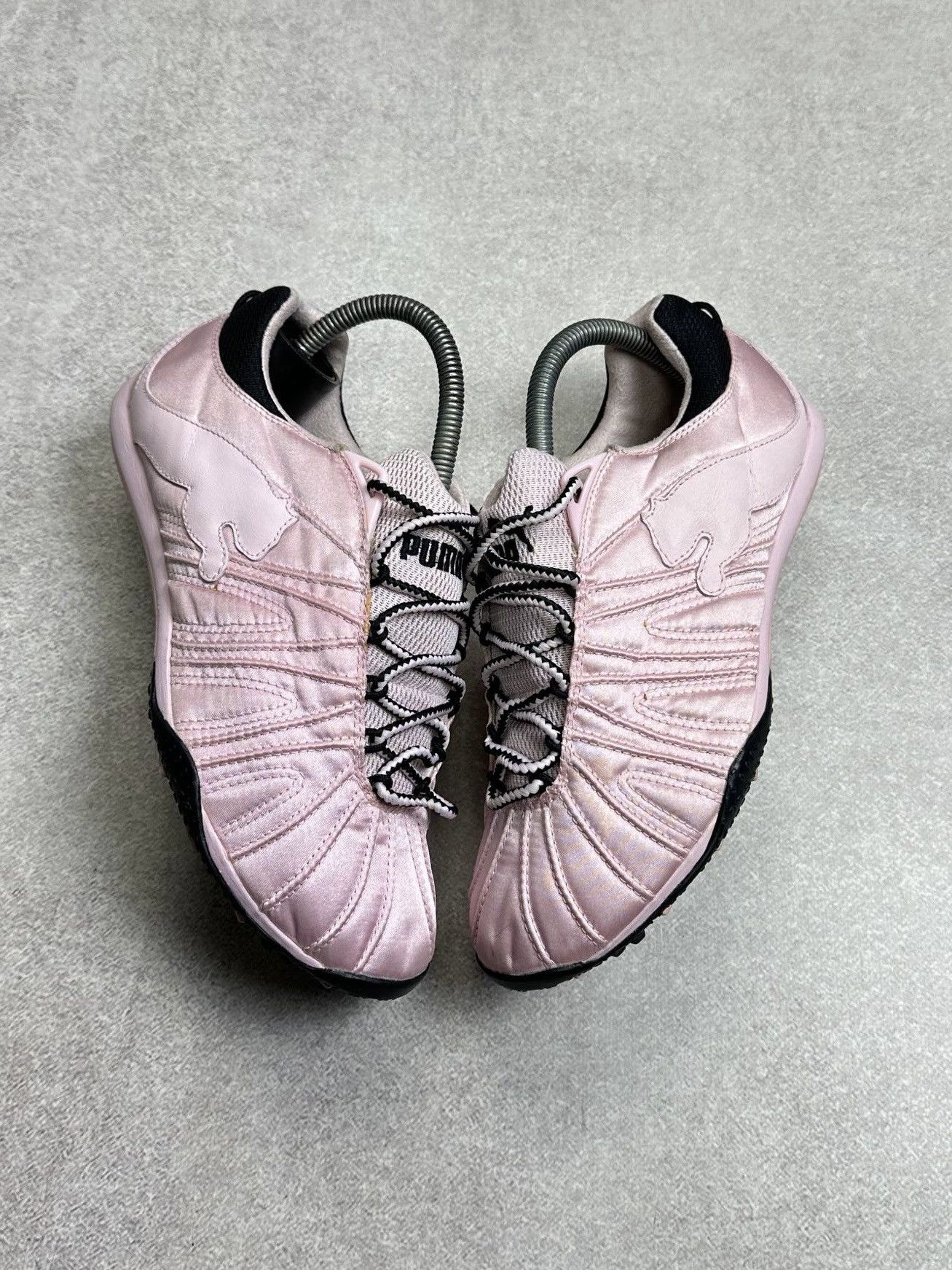 Puma 🌸 Beautiful Vintage 00s Puma Speedcat Pink Monstro Sneakers Size US 8.5 / IT 38.5 - 2 Thumbnail