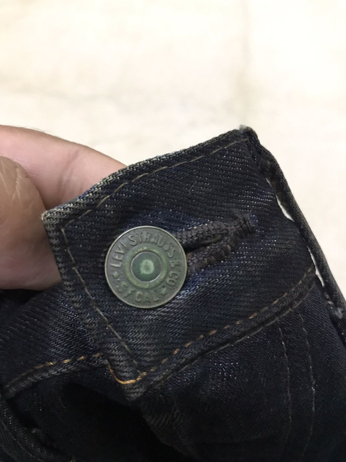 Levi's × Levi's Vintage Clothing × Vintage Levis 501 Big E Lot 66501 Selvedge Jeans Size US 32 / EU 48 - 10 Thumbnail