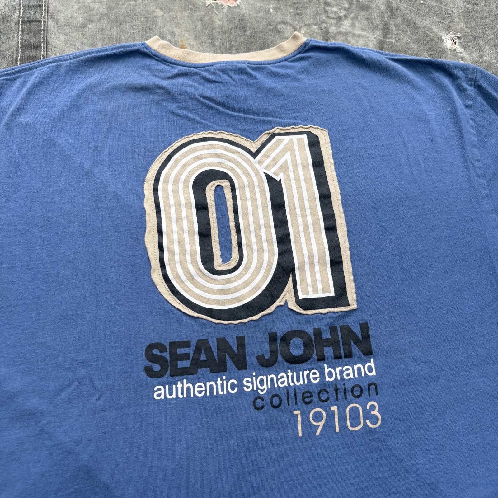 Sean John Vintage Y2K Sean John Embroidered 69 Streetwear Grunge Shirt Size US XL / EU 56 / 4 - 5 Thumbnail