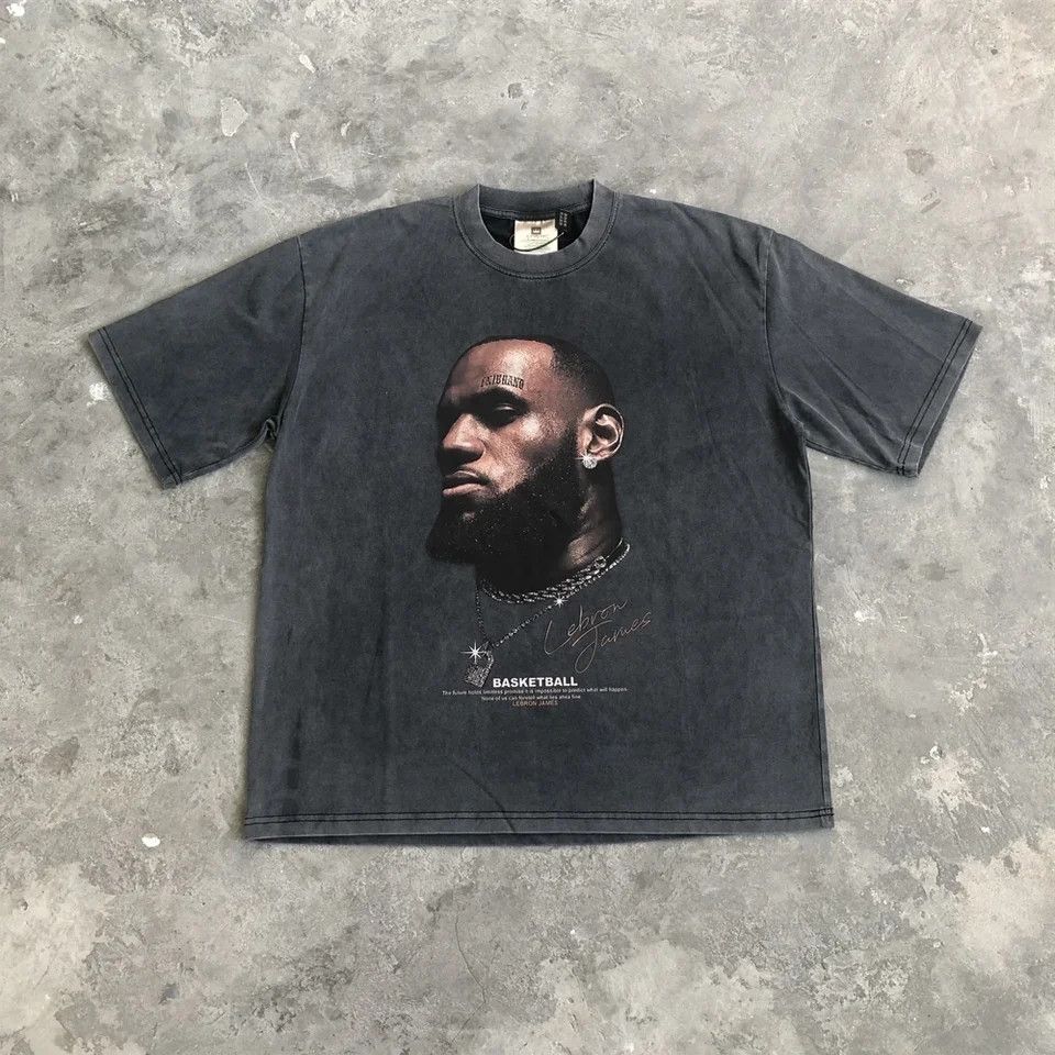 Japanese Brand Printed Vintage Tee Basketball Size US L / EU 52-54 / 3 - 1 Thumbnail