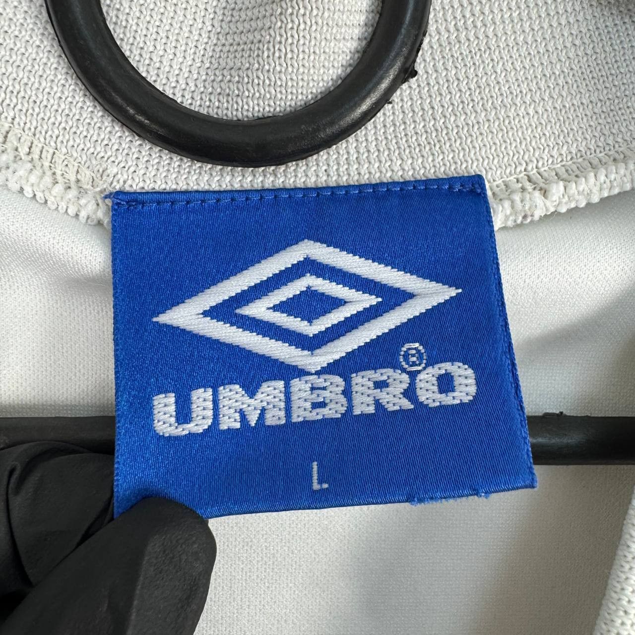 Umbro Umbro Logo Polo T-Shirt White Mens L Size US L / EU 52-54 / 3 - 6 Thumbnail