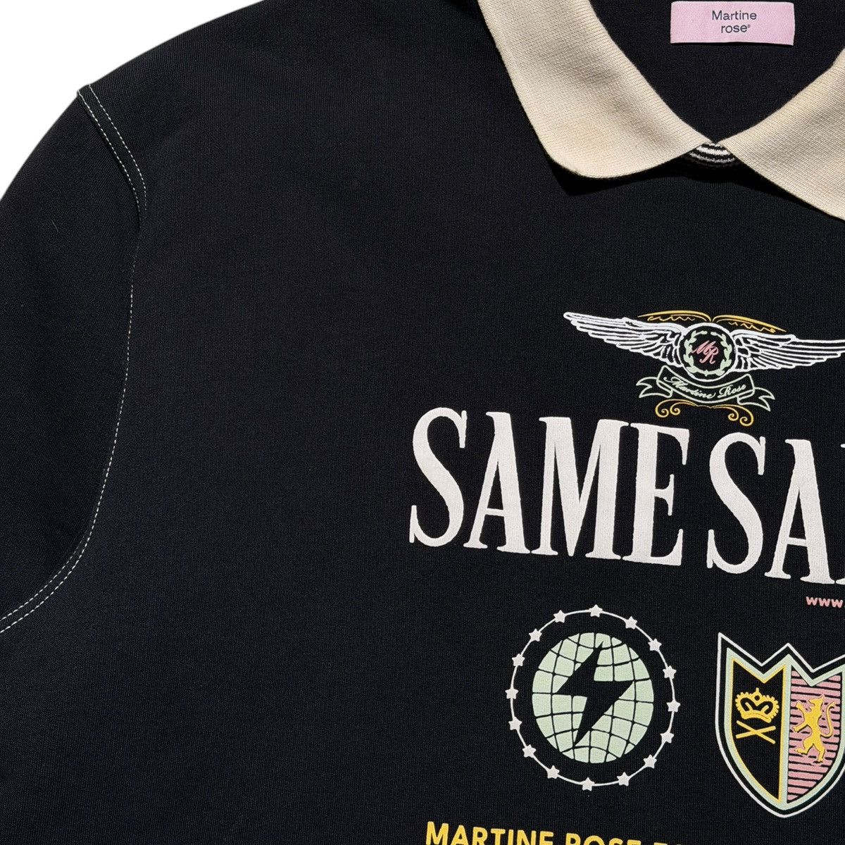 Martine Rose Same same crewneck polo Size US XL / EU 56 / 4 - 2 Thumbnail