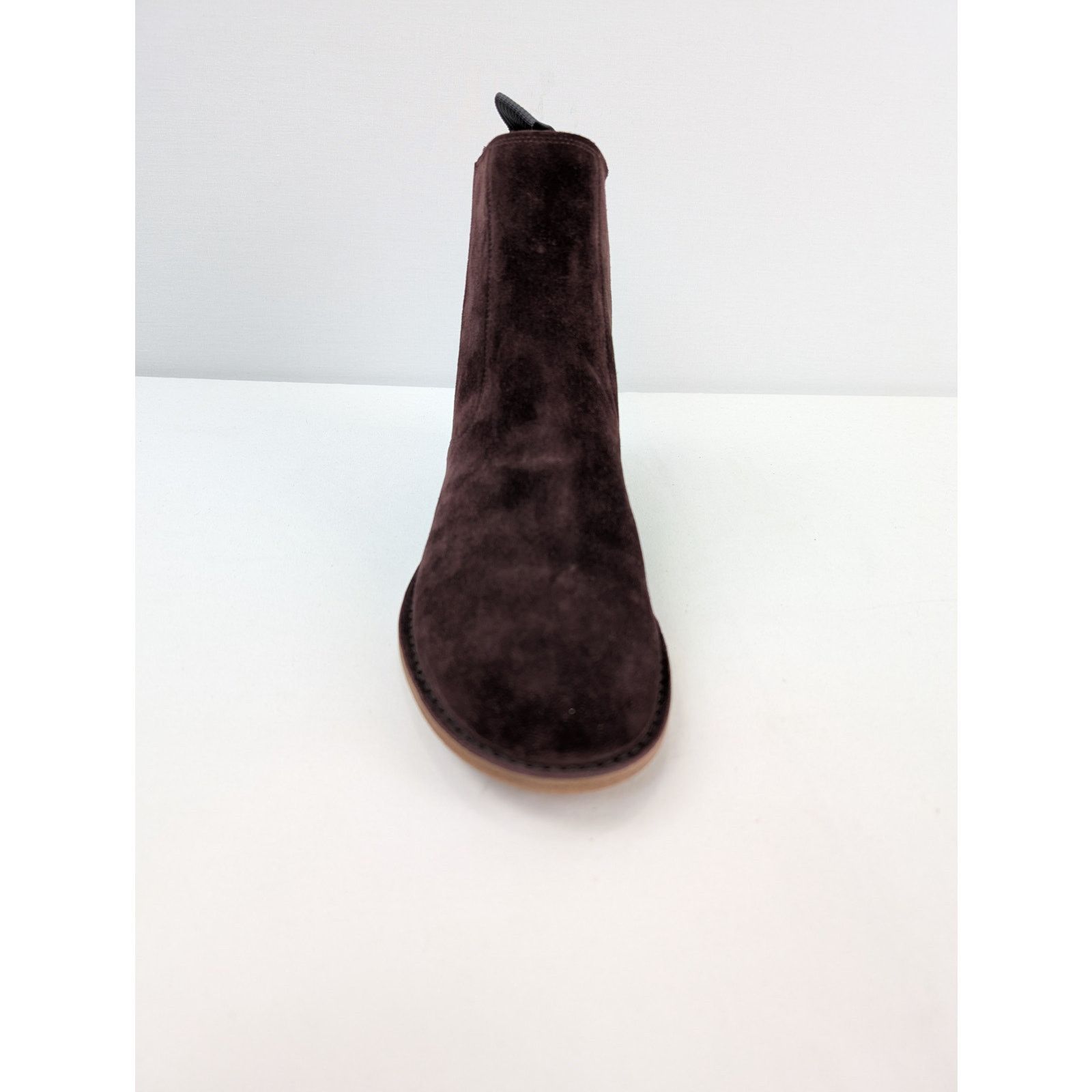 Bottega Veneta o1rshd1 Chelsea Boots in Burgundy Suede Size US 8.5 / EU 41-42 - 11 Thumbnail