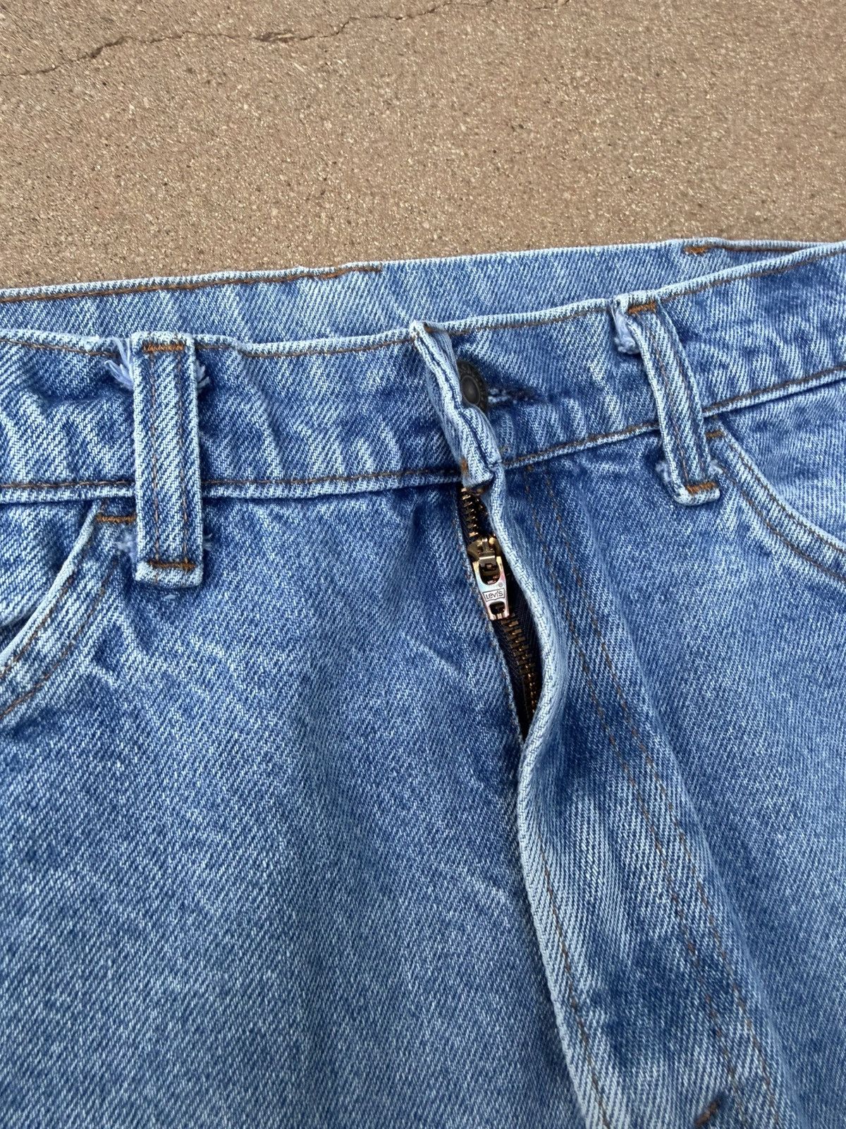 Levi's Vtg 80’s Levi’s 646 Orange Tab Bellbottom Flare Jeans 32x32 Size US 33 - 5 Thumbnail