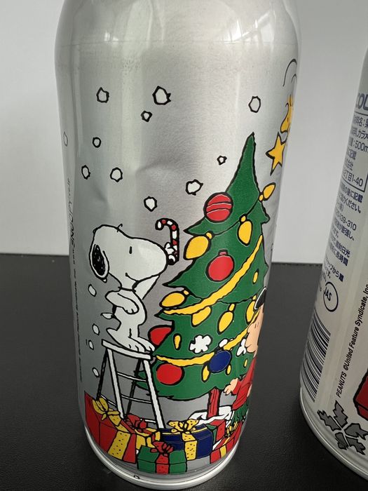 Pepsi Pepsi bottles Snoopy Peanuts open christmas Grailed