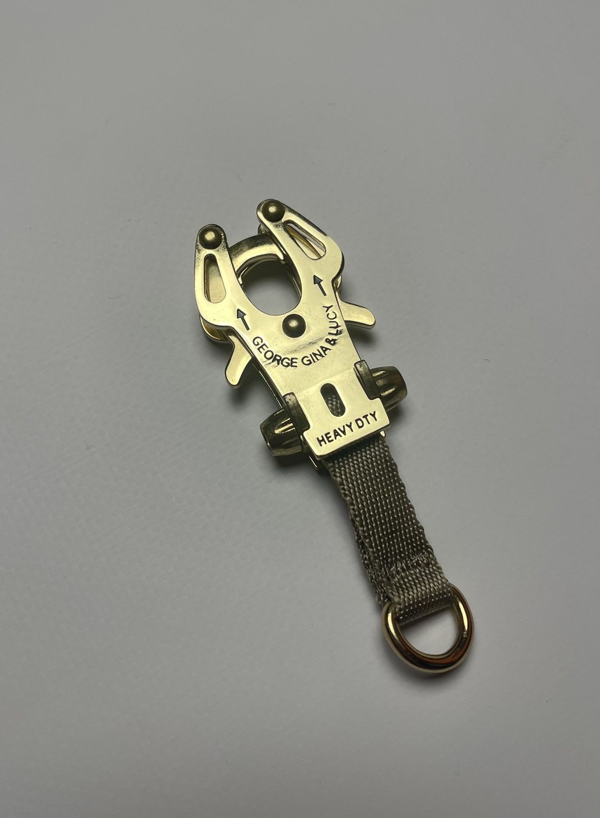 Japanese Brand Inspired byAlyx Style GeorgeGinaLucy Key Chain mini Carabine Size ONE SIZE - 1 Thumbnail