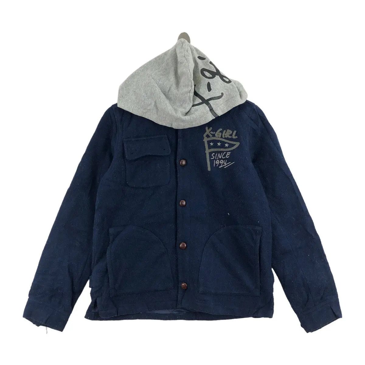 Xlarge 2000 Collection X-GIRL X-LARGE Clothing Skate Hoodie Varsity Size M / US 6-8 / IT 42-44 - 1 Thumbnail
