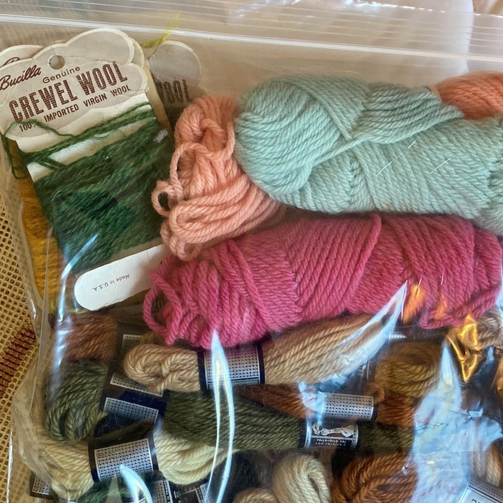 Vintage Tapestry Wool, Book and Template Size ONE SIZE - 3 Thumbnail