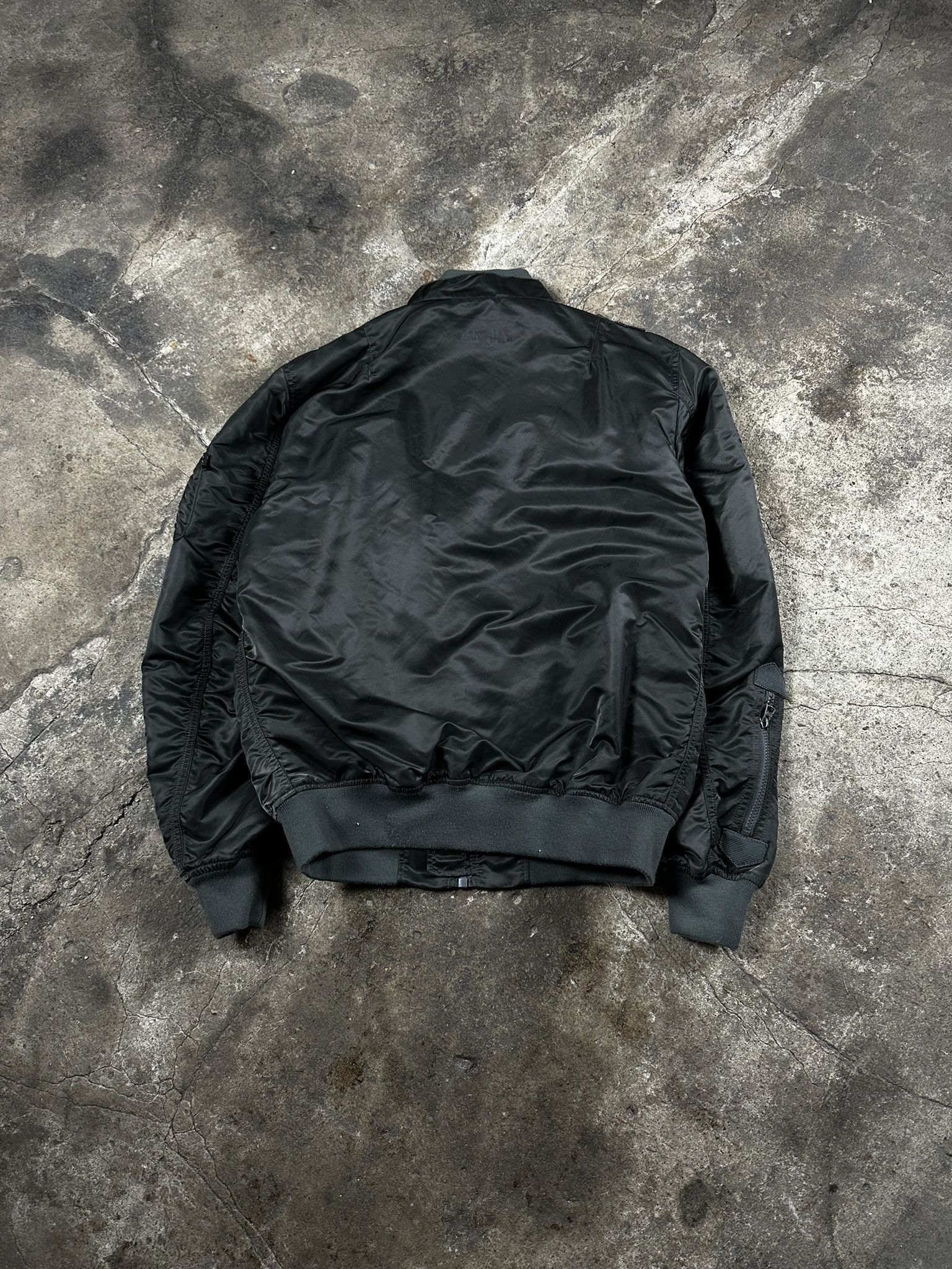 Alpha Industries Alpha Industries Nylon Multipocket Military Bomber Jacket Size US L / EU 52-54 / 3 - 6 Thumbnail