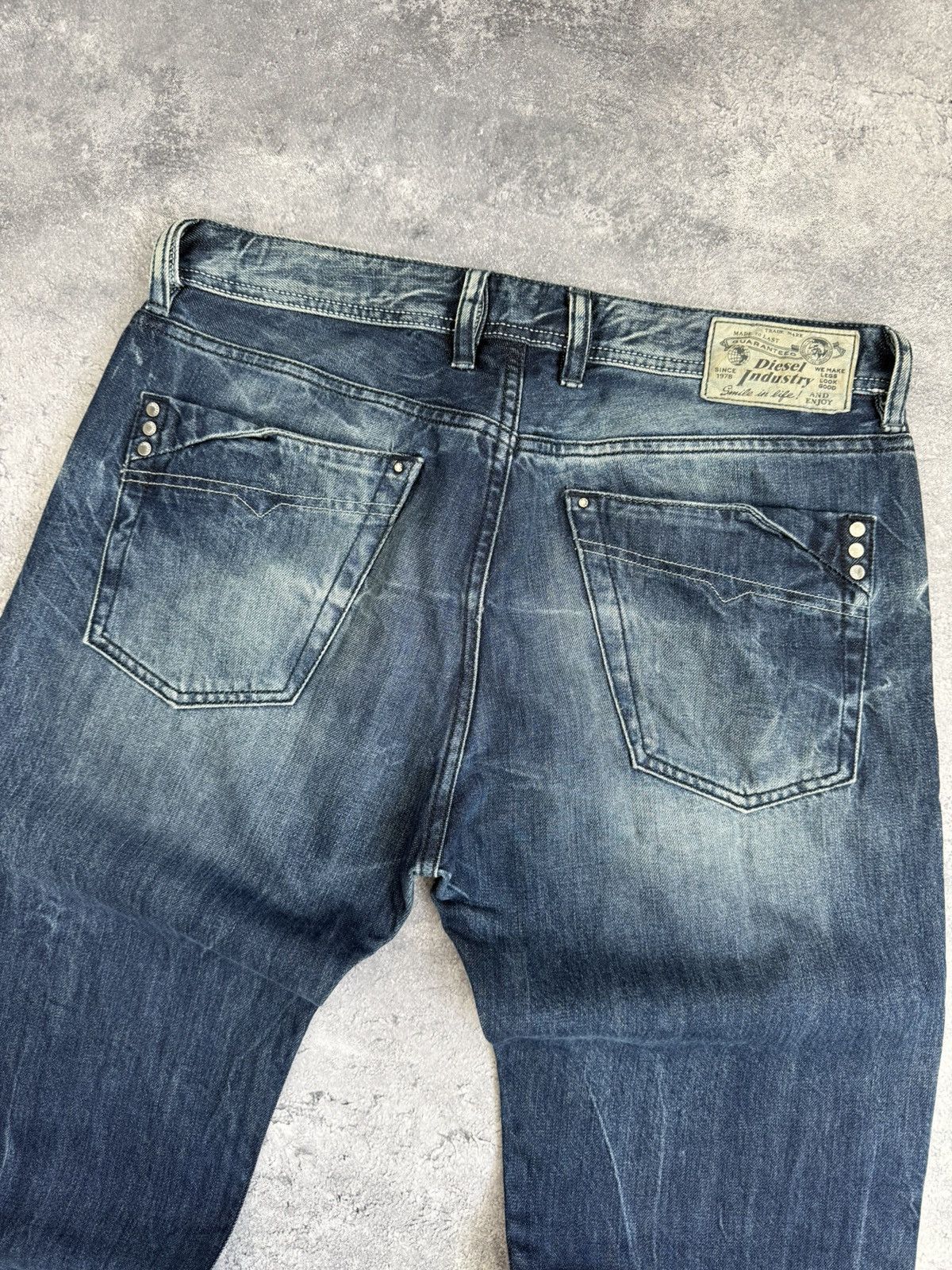 Diesel Vintage Diesel Denim Jeans Baggy Flared Bootcut Avant Garde Size US 33 - 24 Thumbnail