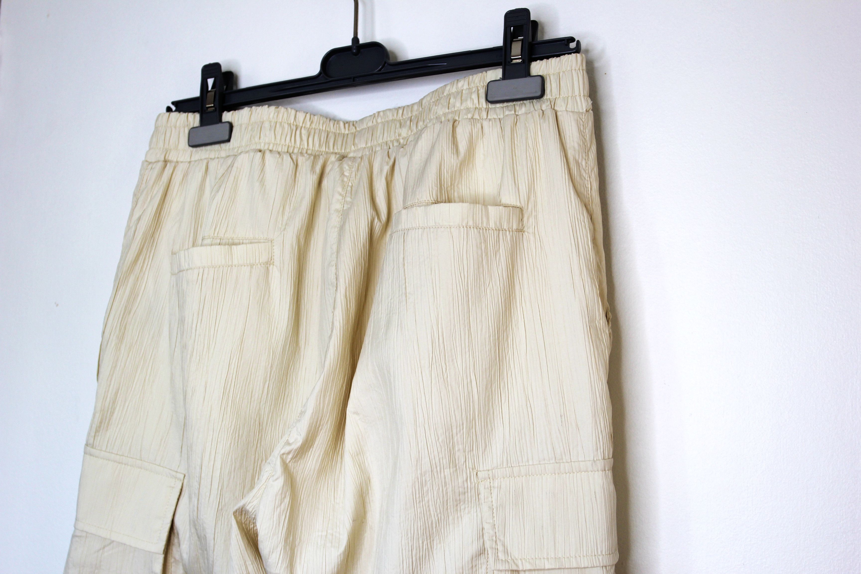 Sixth June Paris BNWT SS24 SIXTH JUNE CRINKLED TEXTURE CARGO PANTS L Size US 34 / EU 50 - 4 Thumbnail